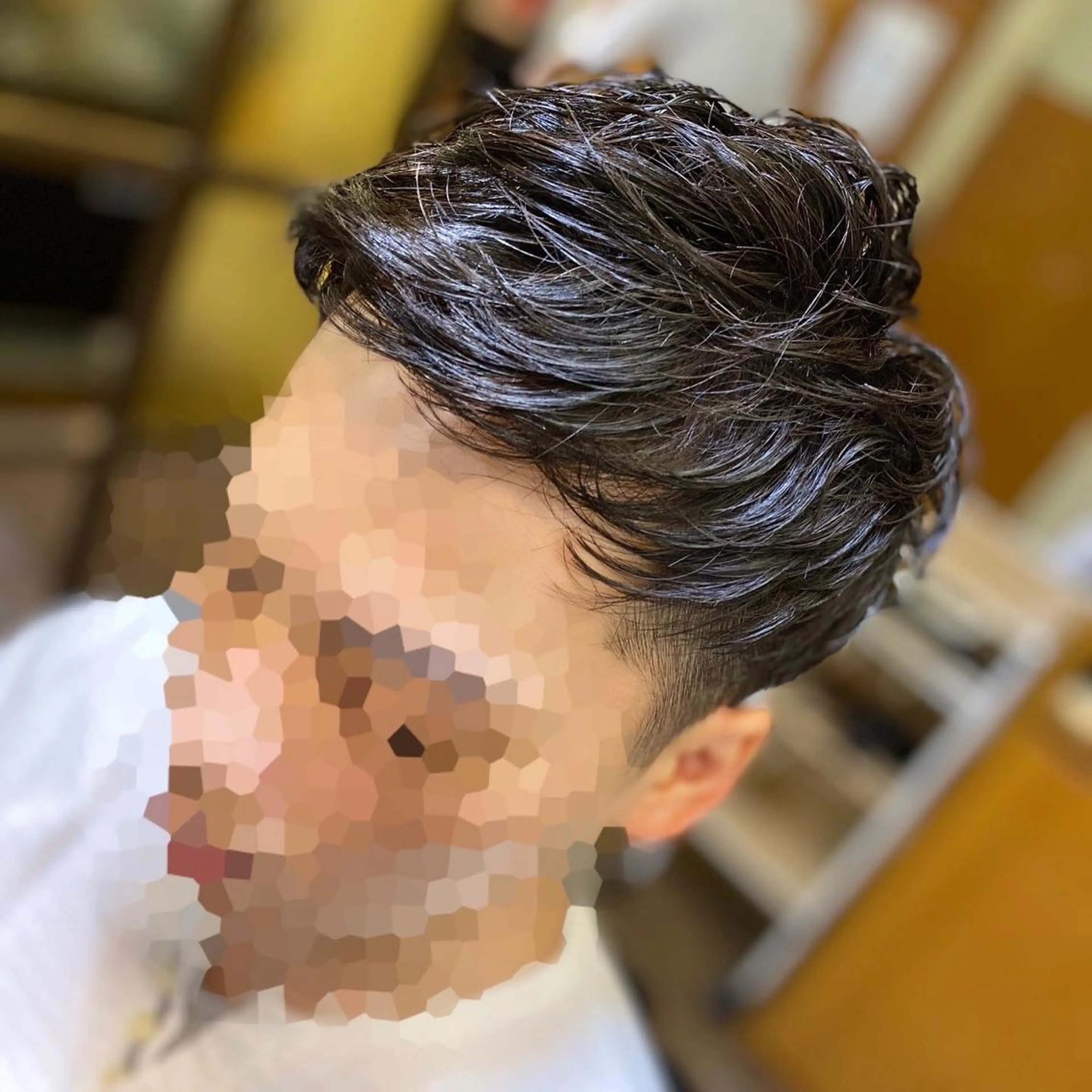 ショート パーマ メンズ カット&リラクゼーションサロンA/Z所属・メンズカット kimotoのヘアスタイル