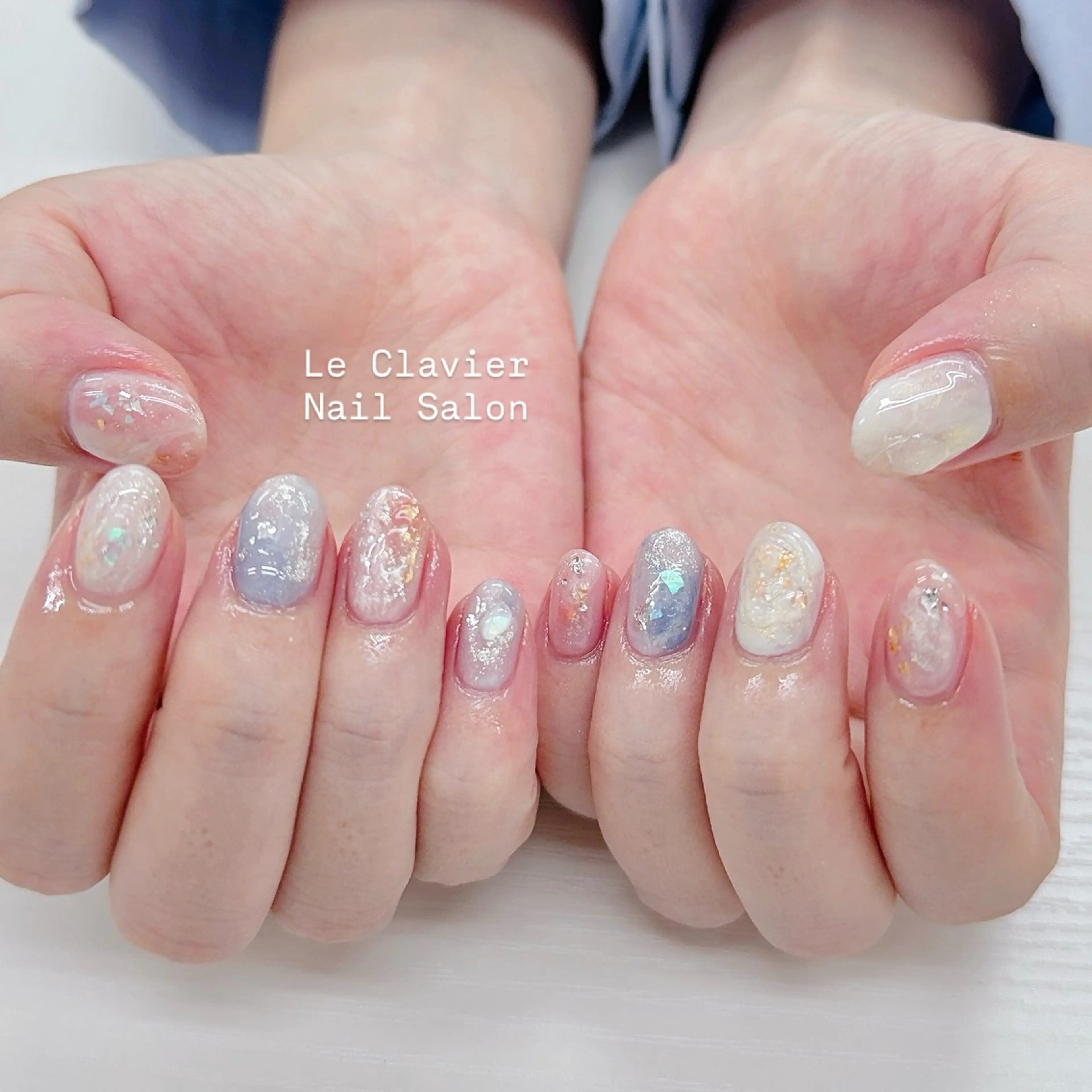 ネイル ニュアンスネイル ハンドネイル ハンドケア Hazuki nailのネイルデザイン