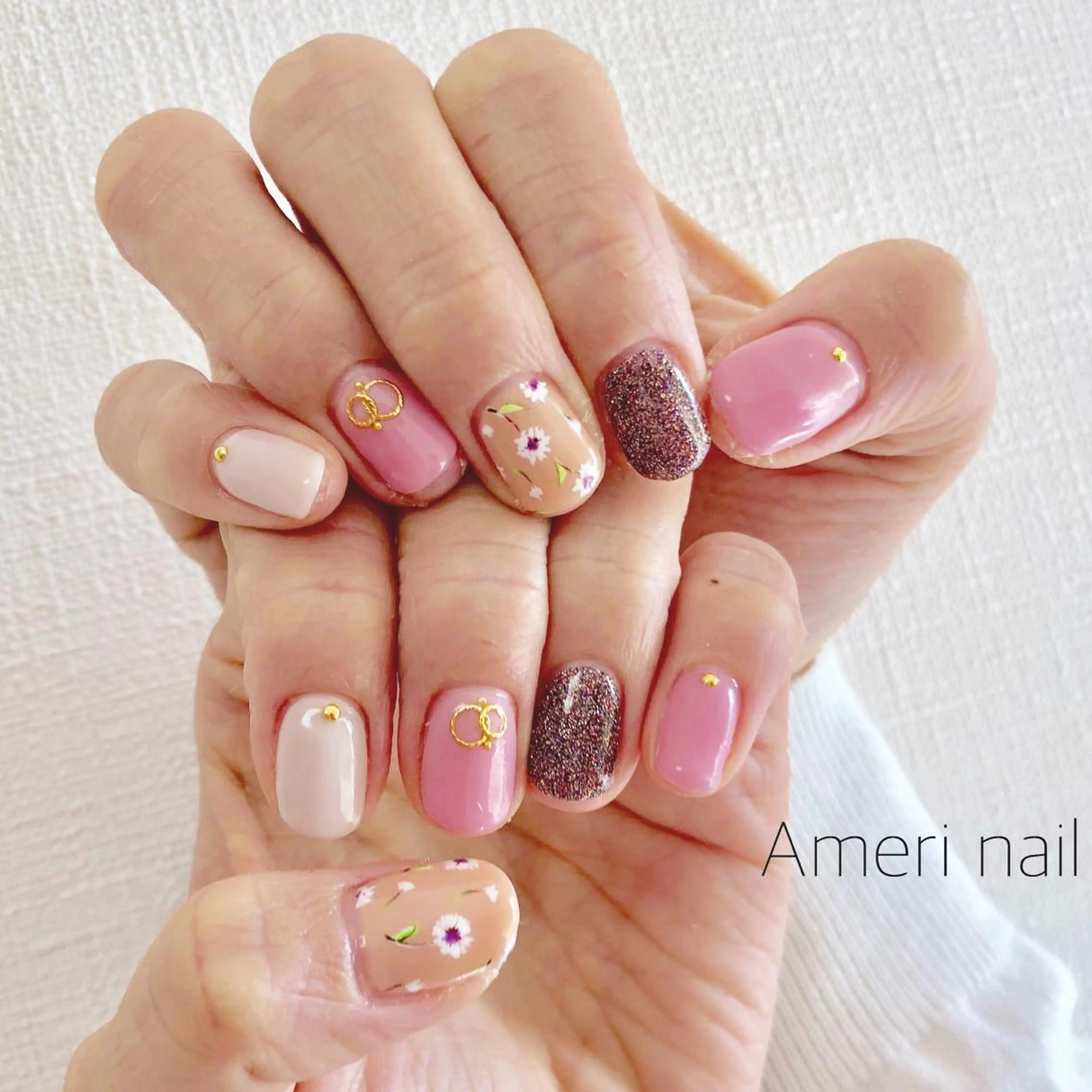 ネイル ハンドネイル Ameri nail /UKIのネイルデザイン