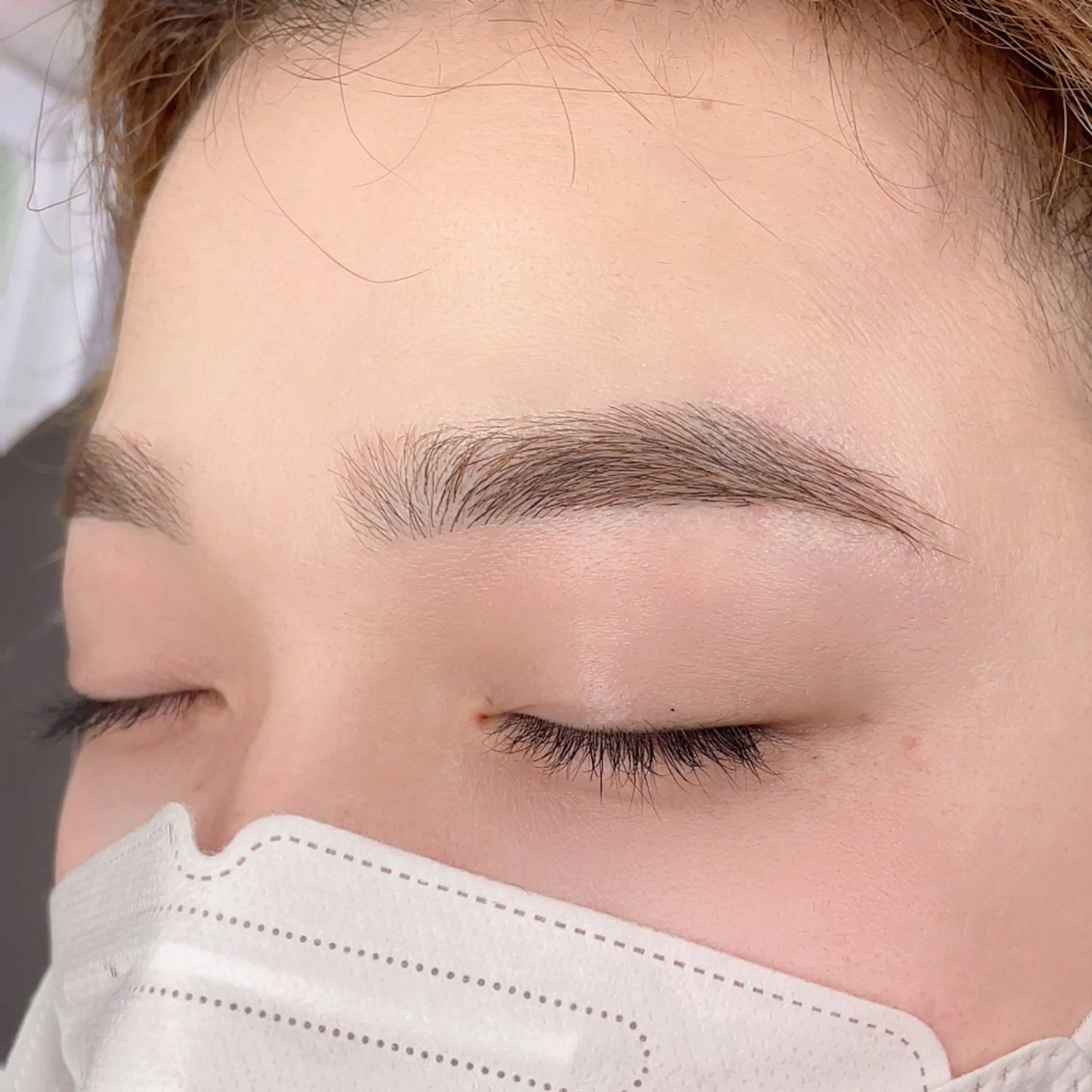 2回目まで可能‼️男性限定‼️メンズ眉毛ワックススタイリング✨《wax+間引き》の写真