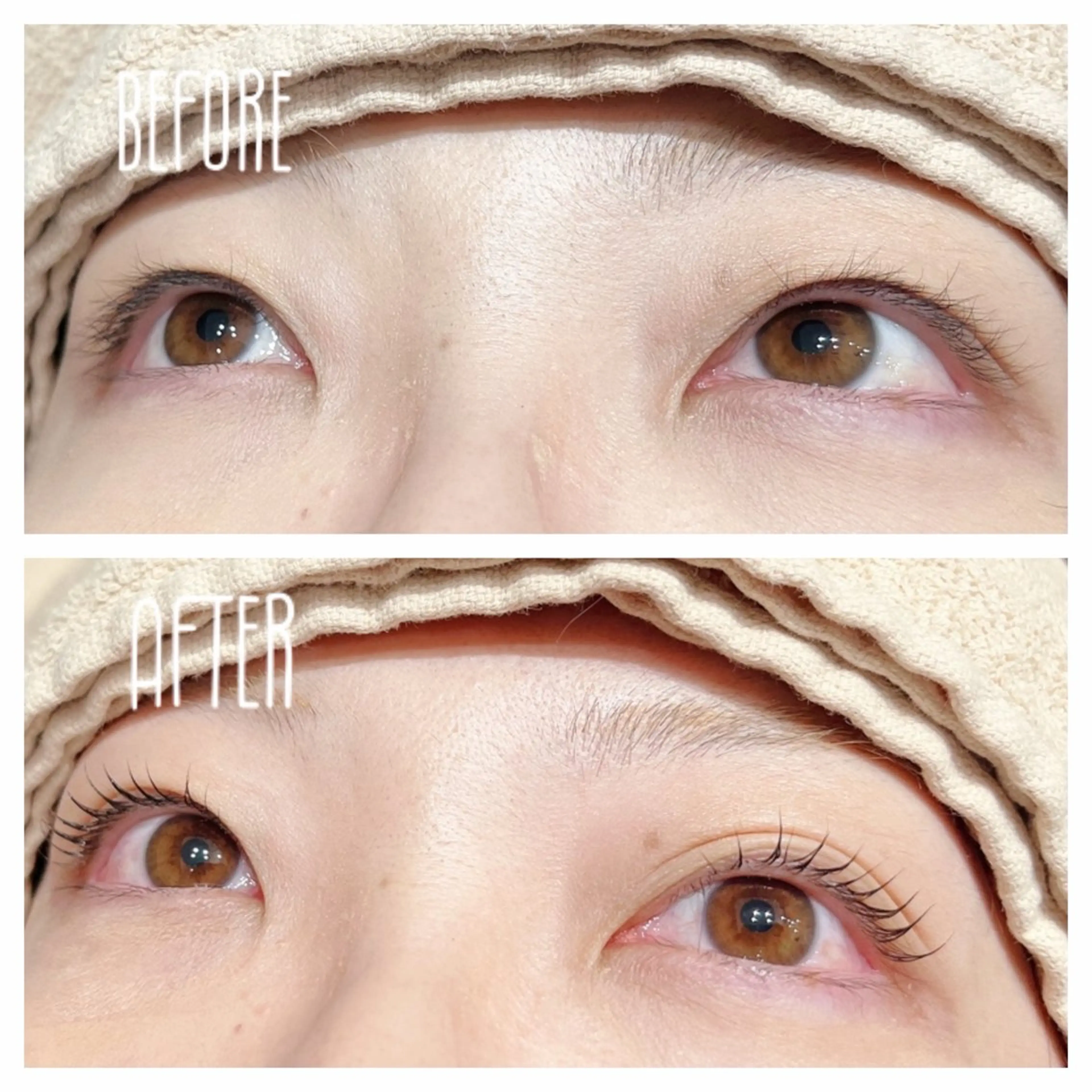 マツエク・マツパ 束感まつ毛 ナチュラル まつげパーマ 三沢 寧々のマツエク・マツパデザイン