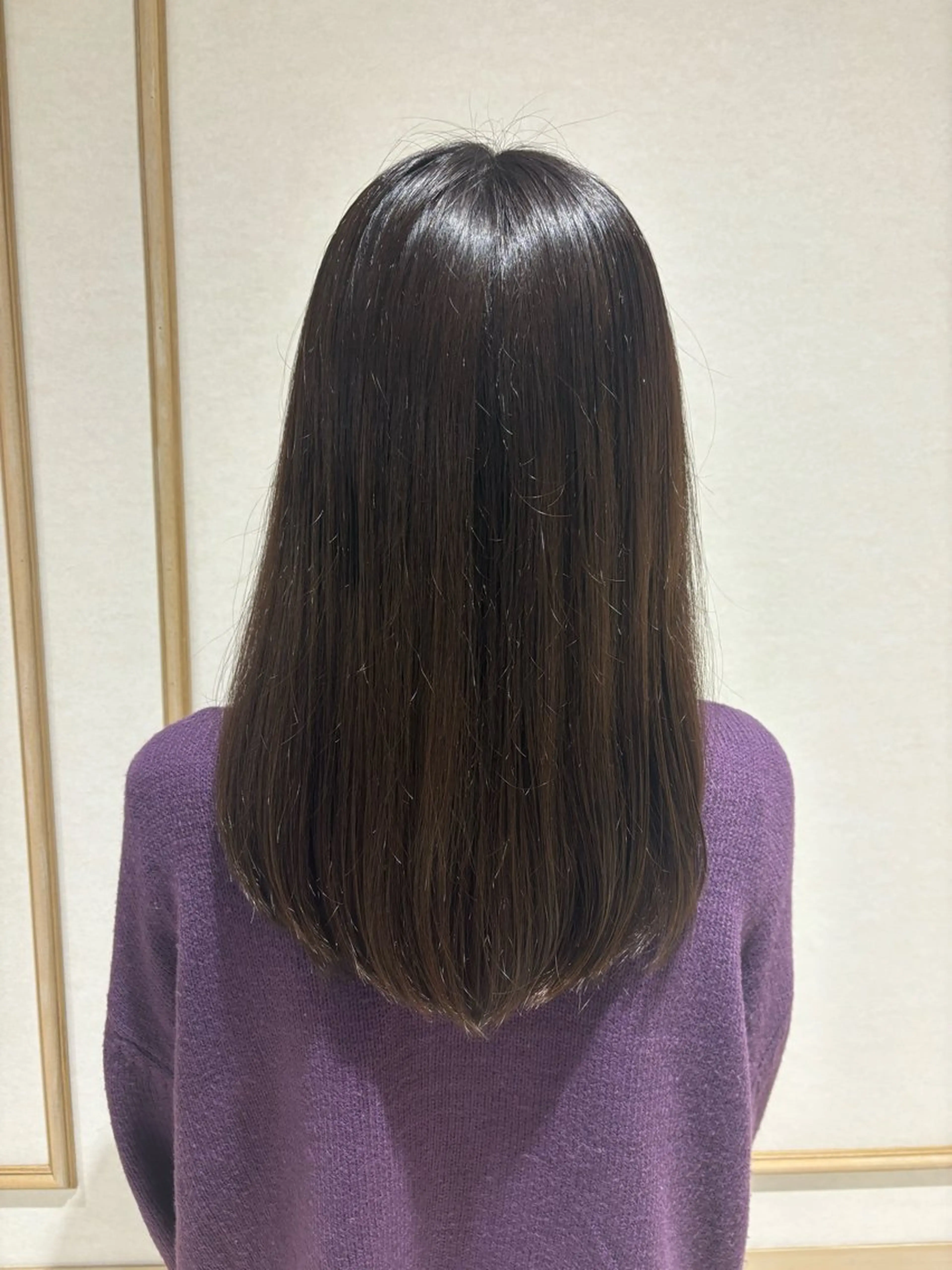 ミディアム カラー 中田 沙希 ♡レイヤーカットのヘアスタイル