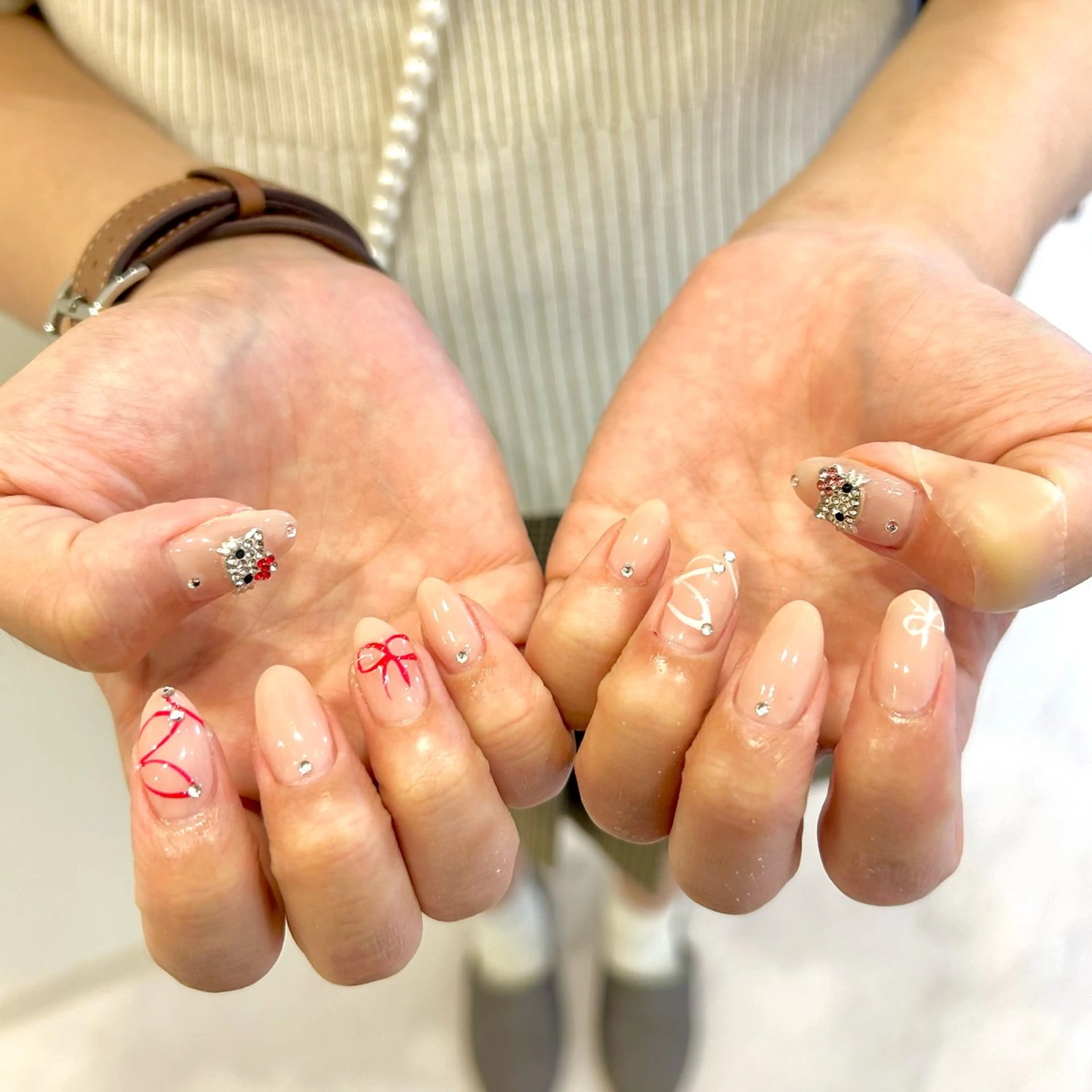 ネイル 🫧飛山琉桜/二条 ネイルアート/束感のマツエク・マツパデザイン