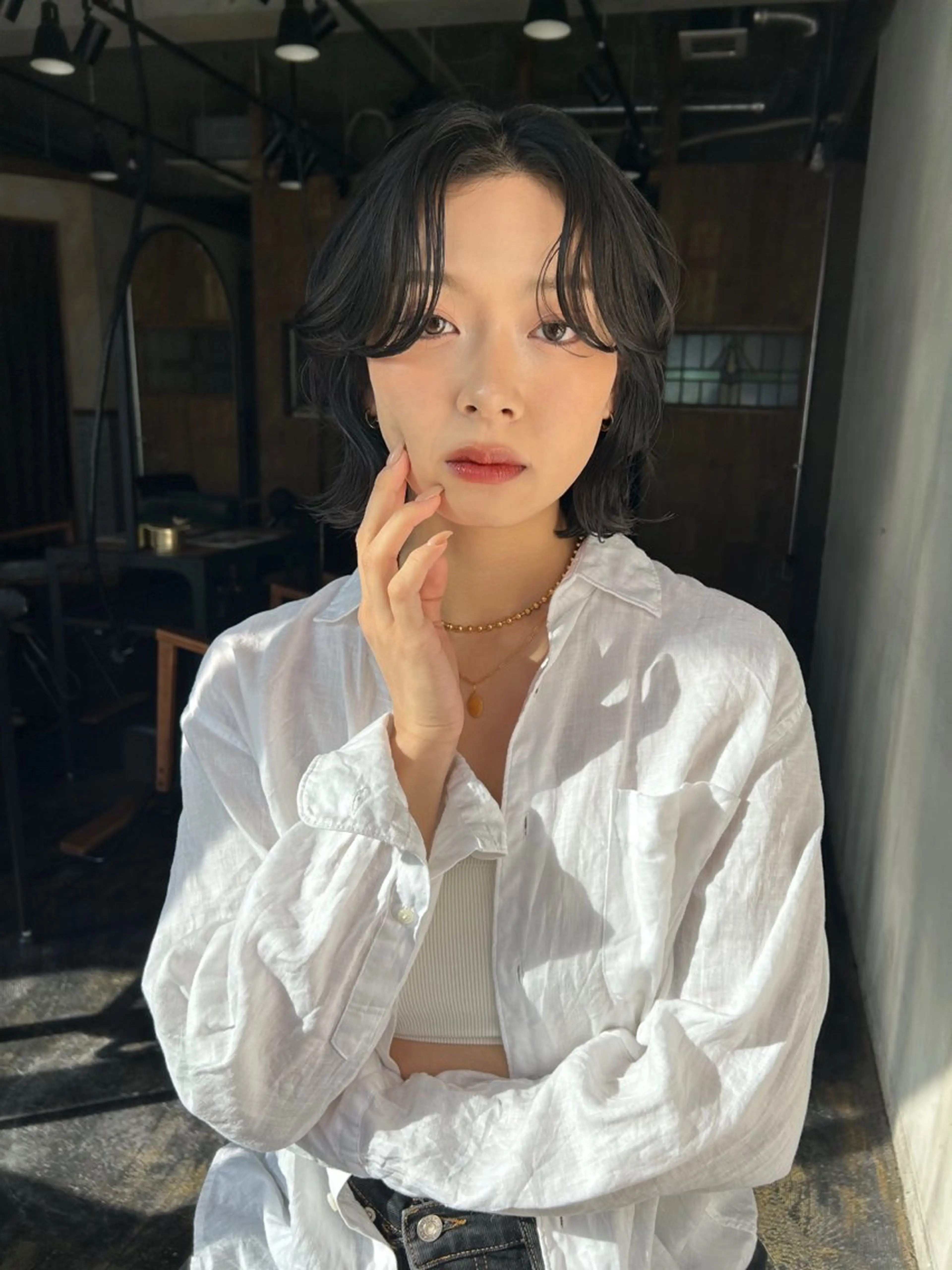 ショート レイヤー 👩🏻‍🦰Moeのヘアスタイル