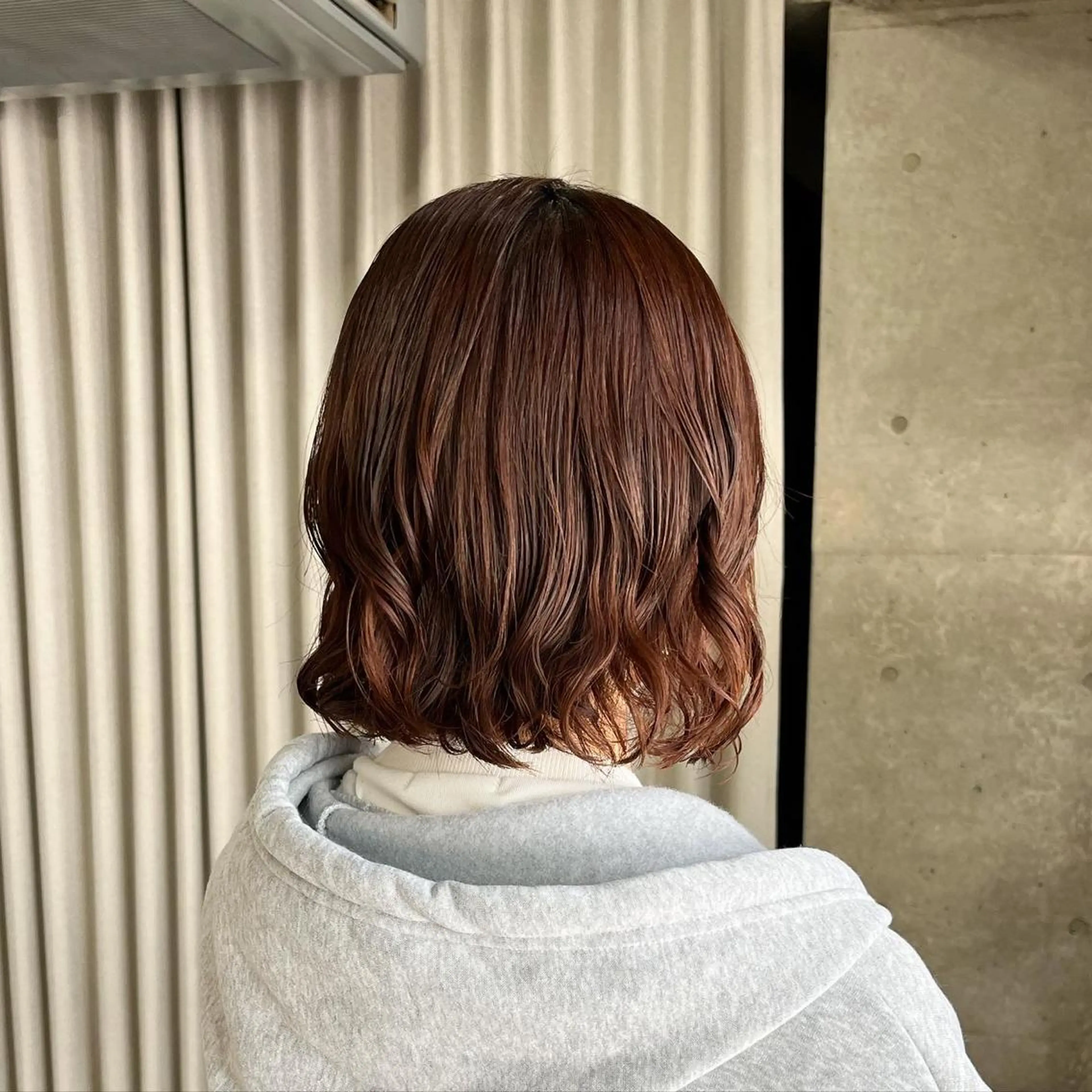 ショート パーマ カット ヘアカラー パーマ ロングパーマ木村 ボブパーマのヘアスタイル