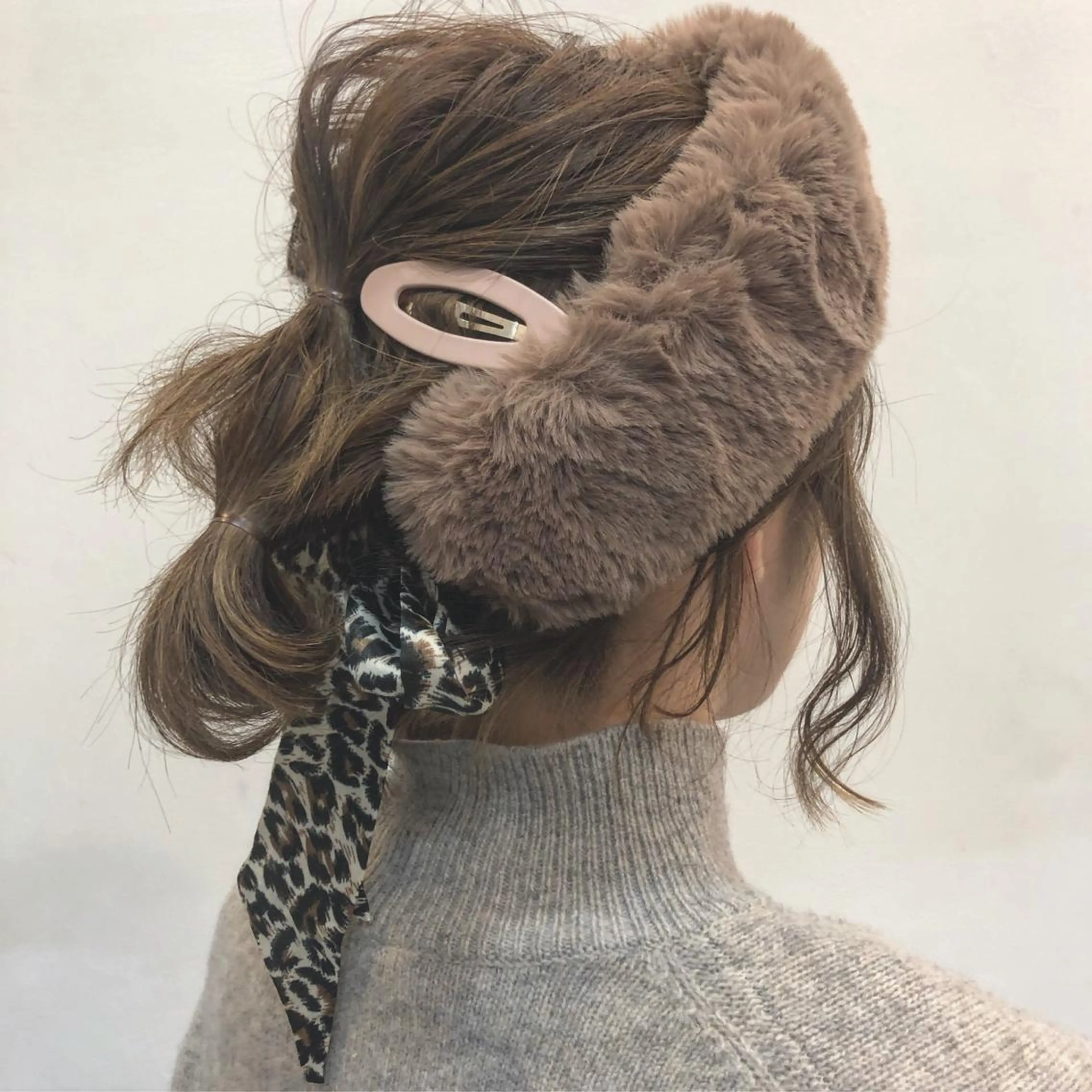 ミディアム カラー ヘアアレンジ GLROW haruhiのヘアスタイル