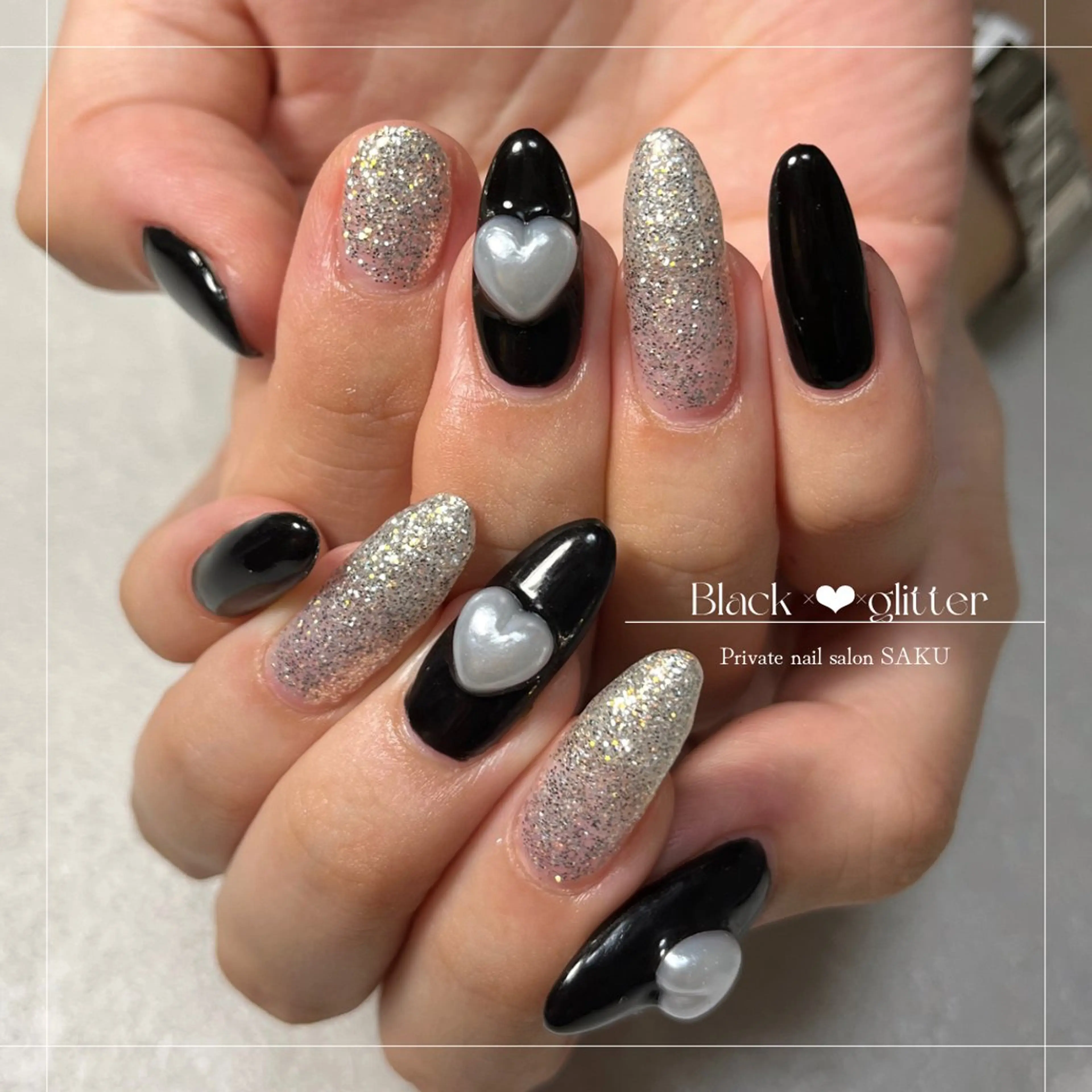 ネイル SAKU  nail[サクネイル]所属・SAKU nail 作島茜のネイルデザイン