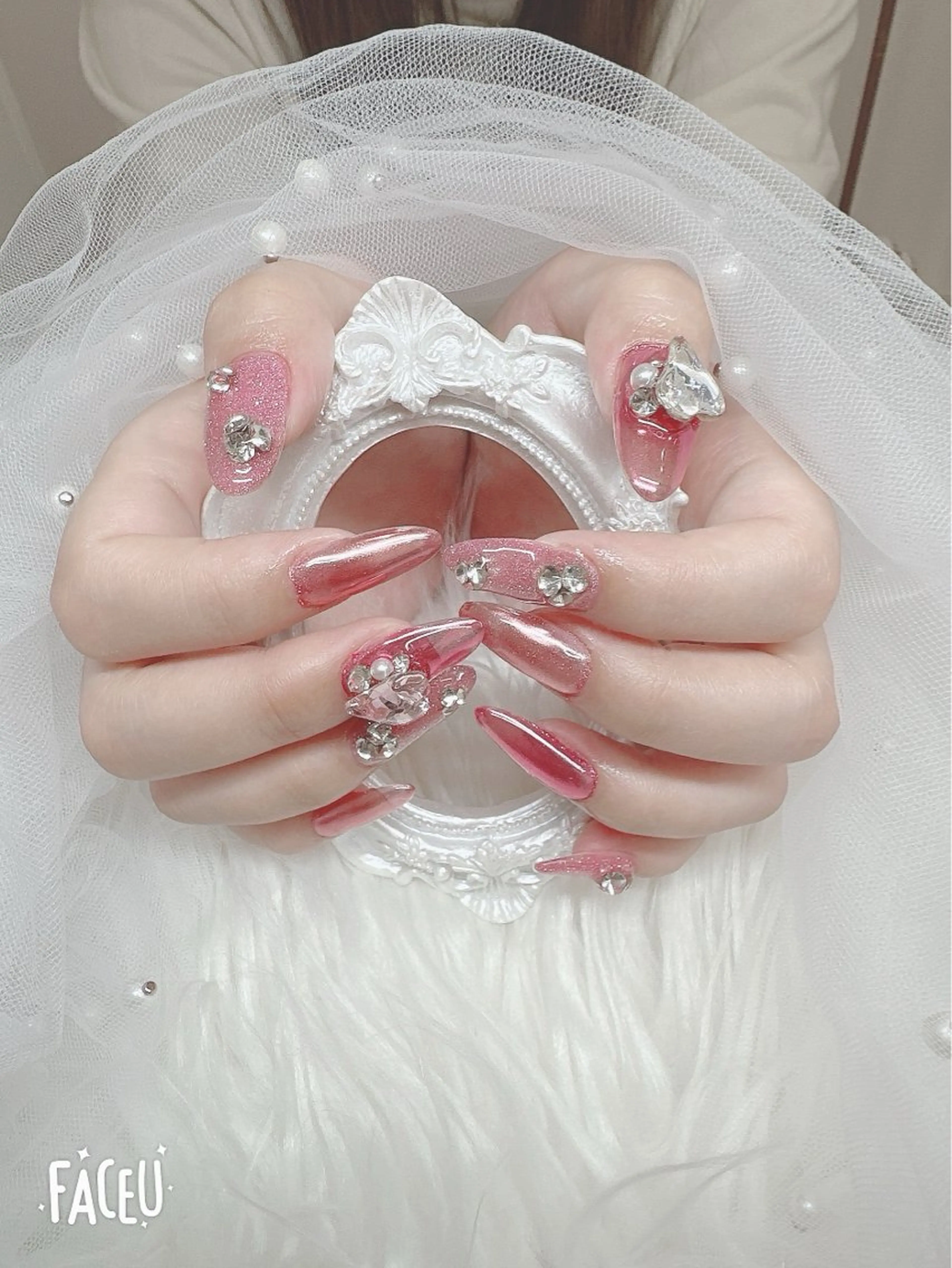 【オフ無し】💕ハンドネイルつけ放題（自爪）の写真