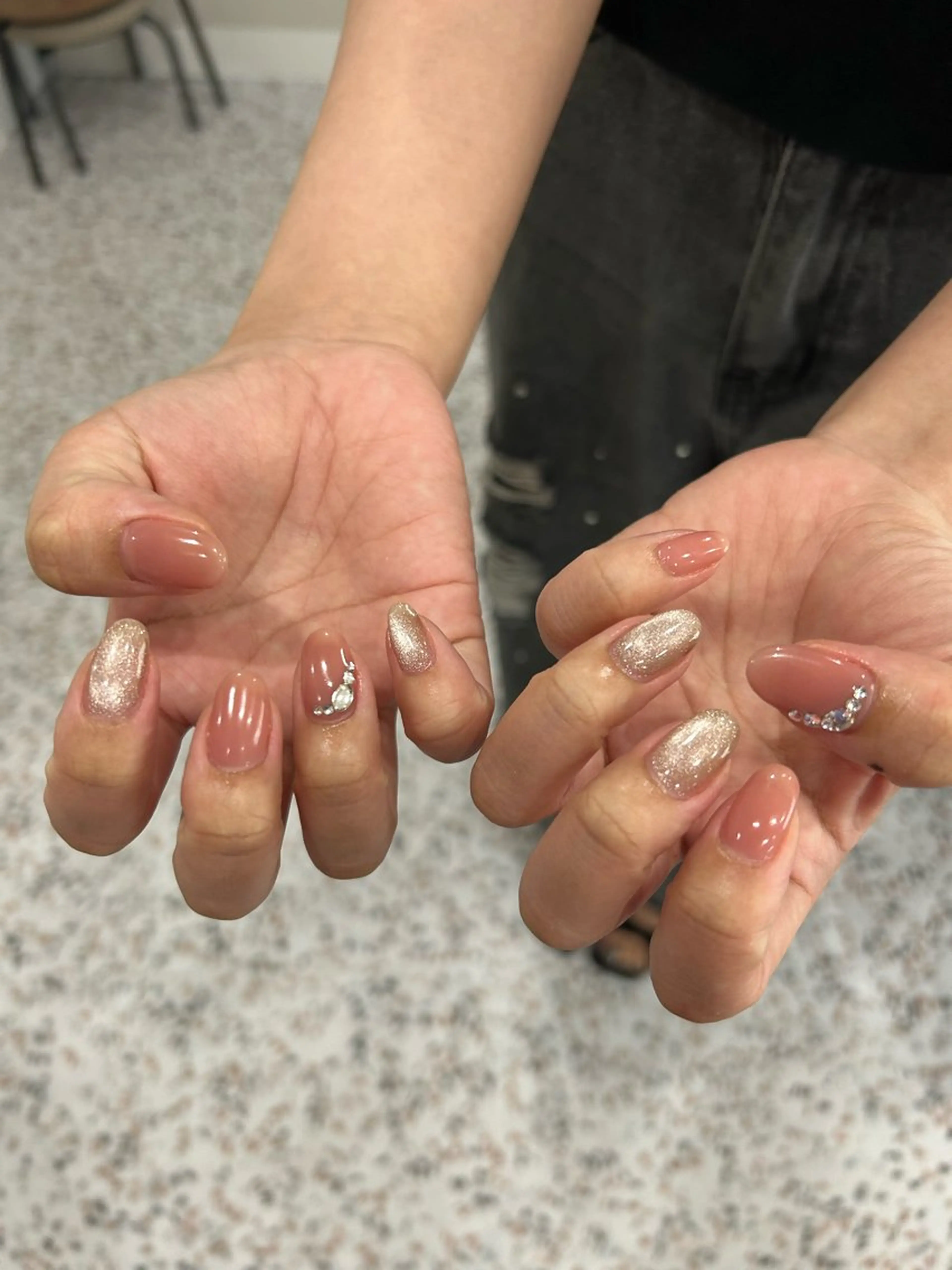 ネイル ハンドネイル 小松 千冬snazzyのネイルデザイン