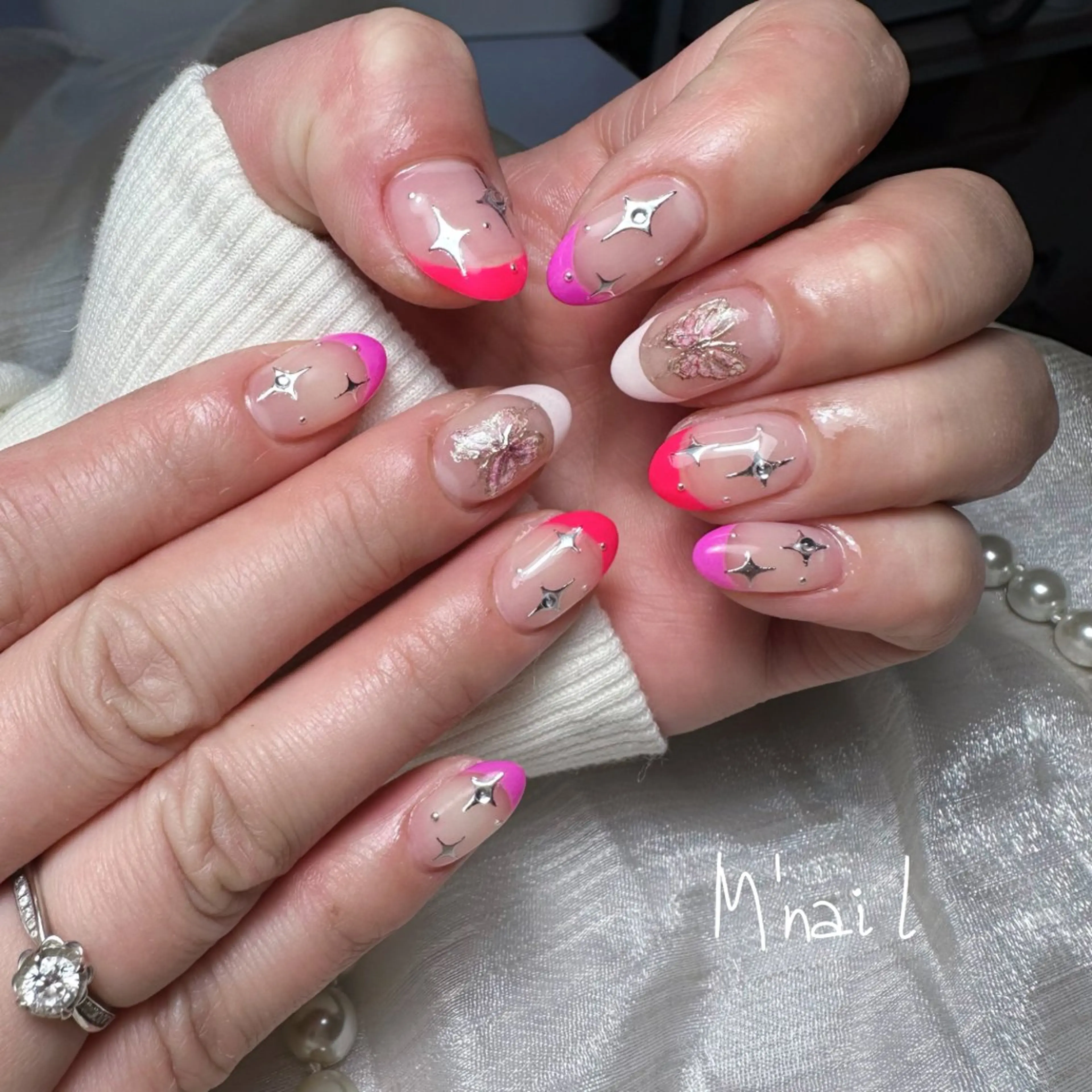ネイル ハンドネイル M' nailのネイルデザイン