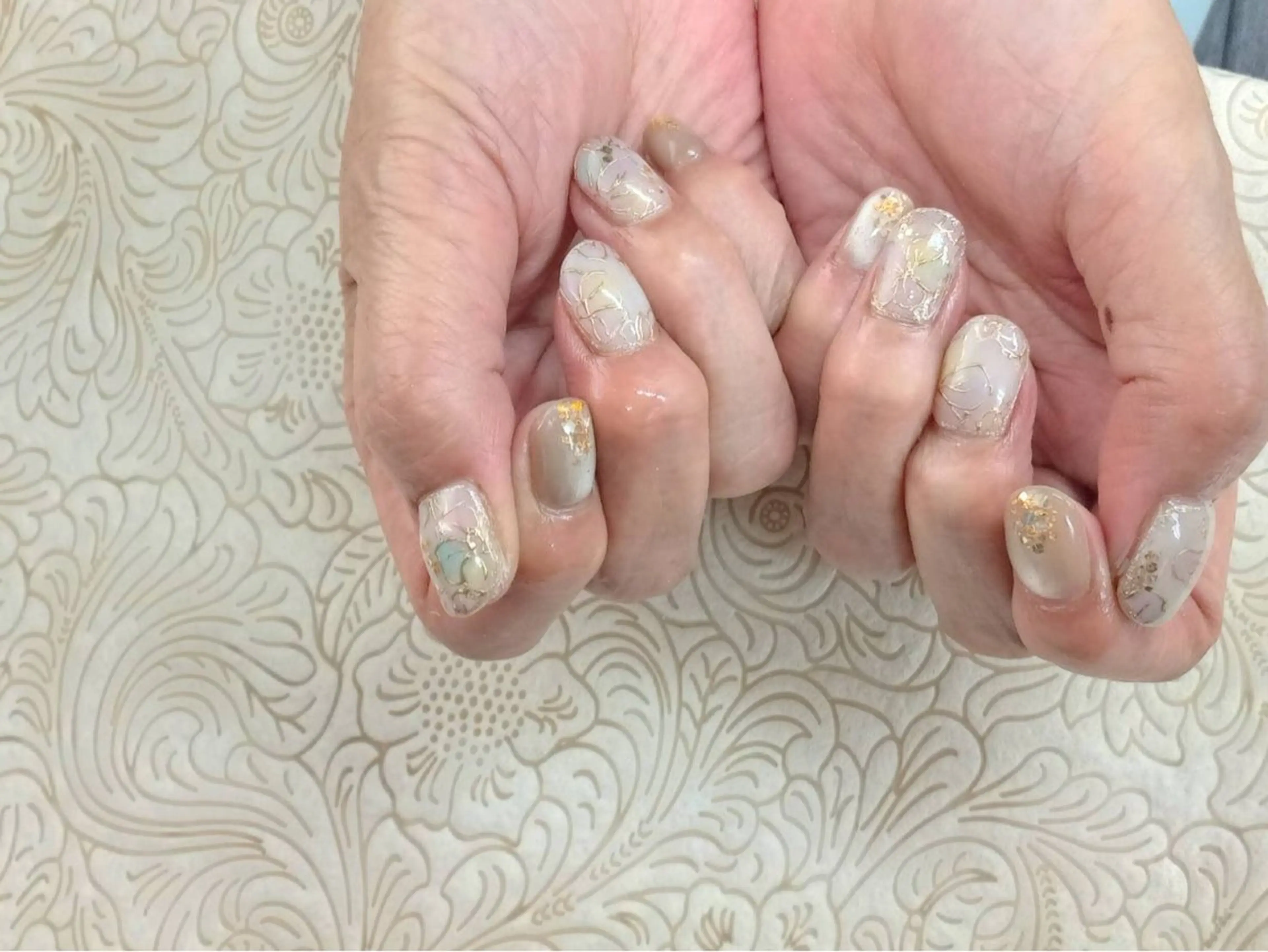 ネイル フラワーネイル precious nail room所属・precious nail  roomのネイルデザイン