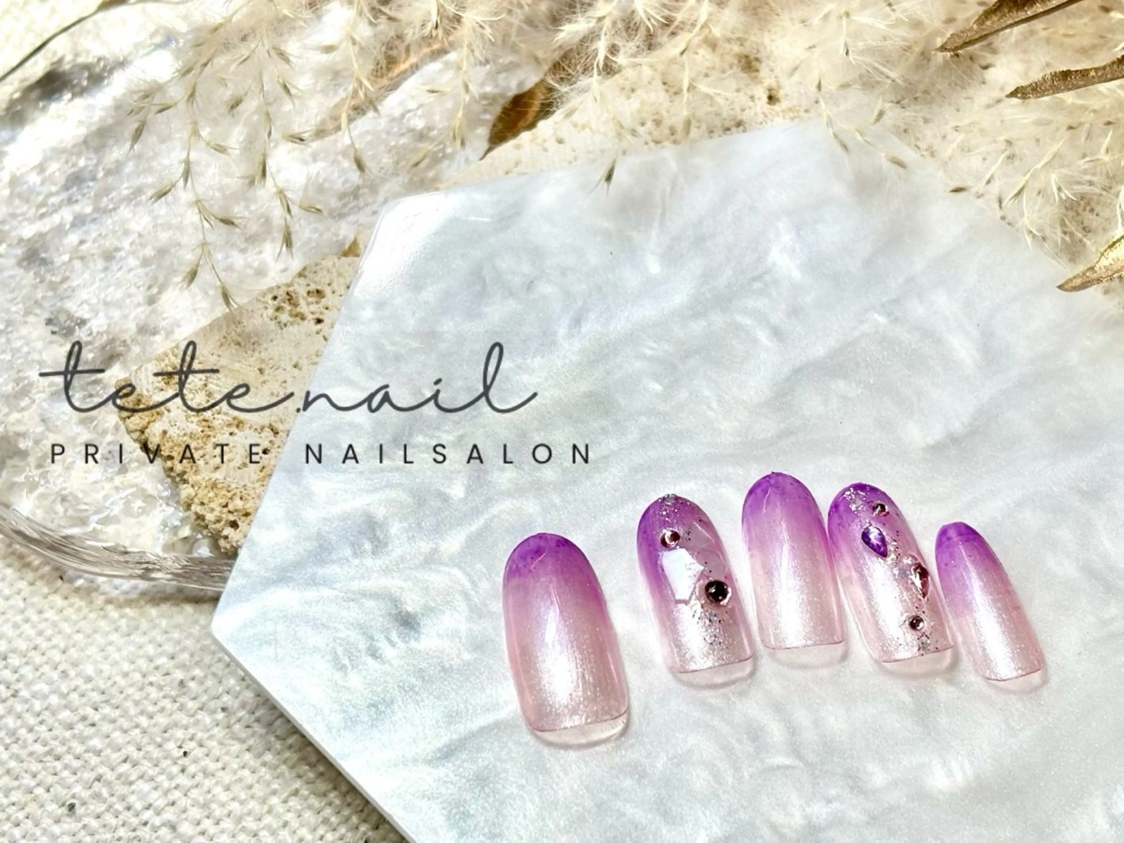 ネイル ハンドネイル tete. nailのネイルデザイン