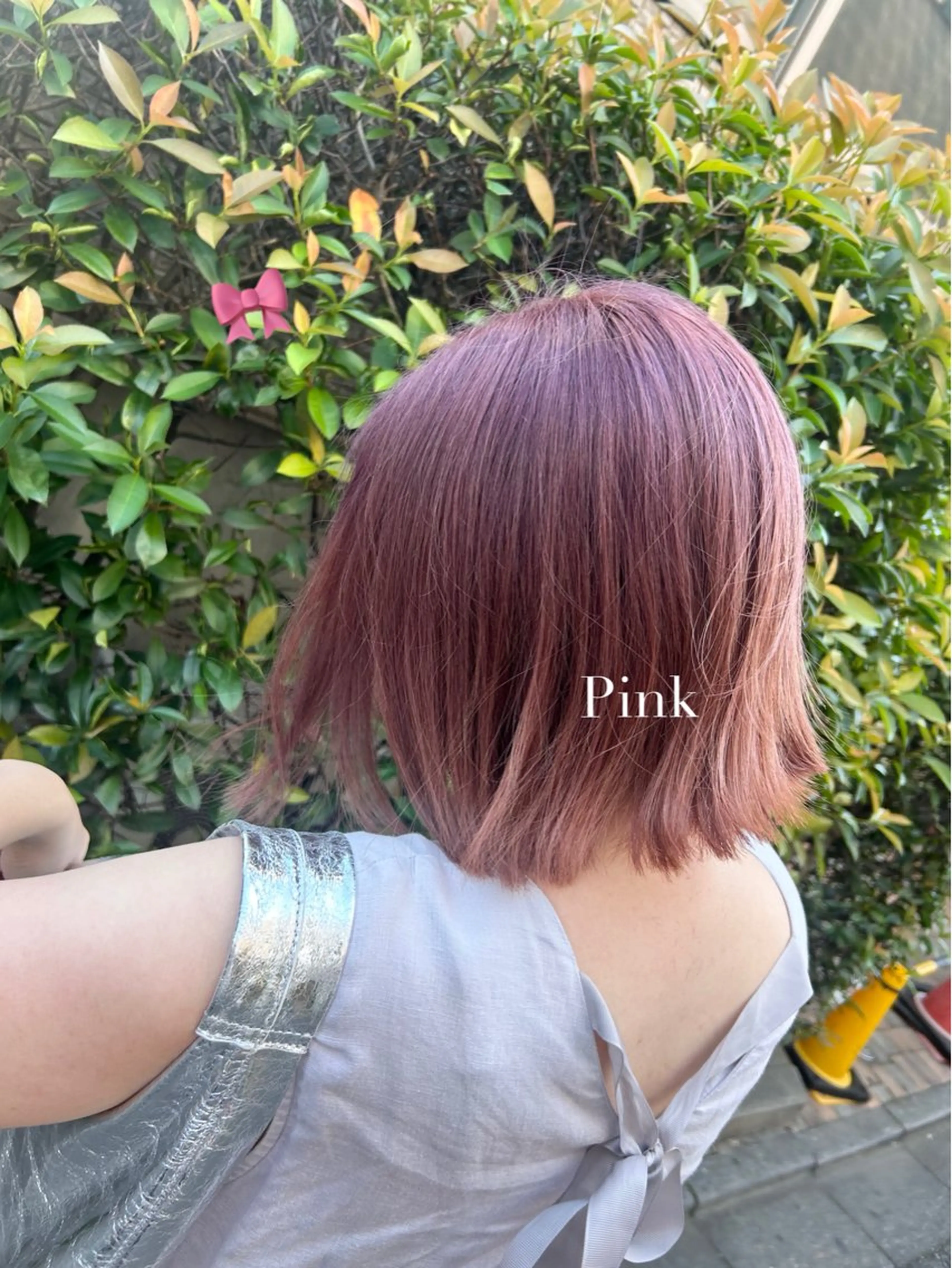 ミディアム カラー ブリーチ 透明感カラー ピンクカラー カット ヘアカラー トリートメント 暖色･似合わせカラー (廣石沙英🎀)のヘアスタイル