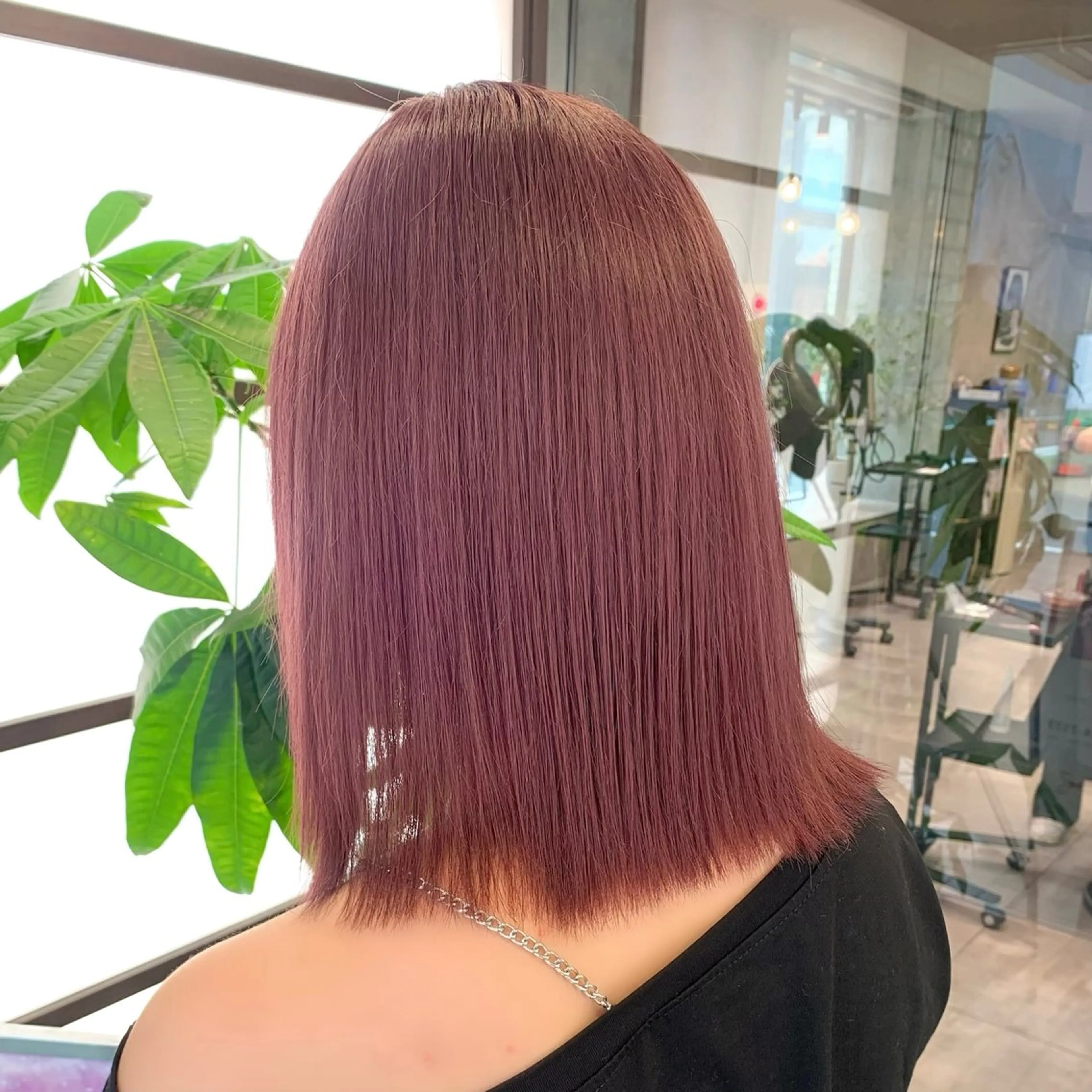 ミディアム ヘアカラー 本厚木で叶う艶カラー /AYAMI🎀のヘアスタイル