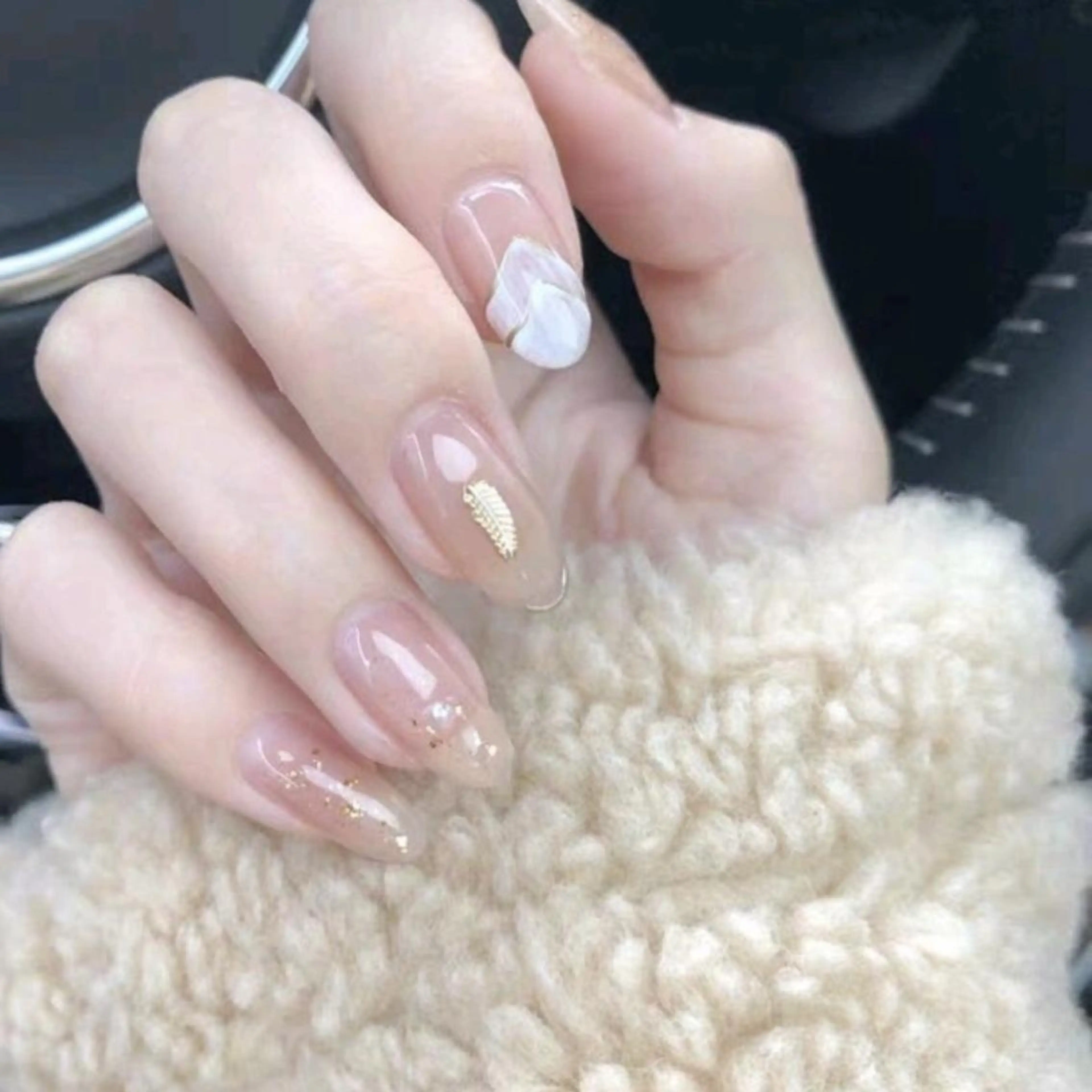 ネイル 春ネイル Cute beauty2のマツエク・マツパデザイン