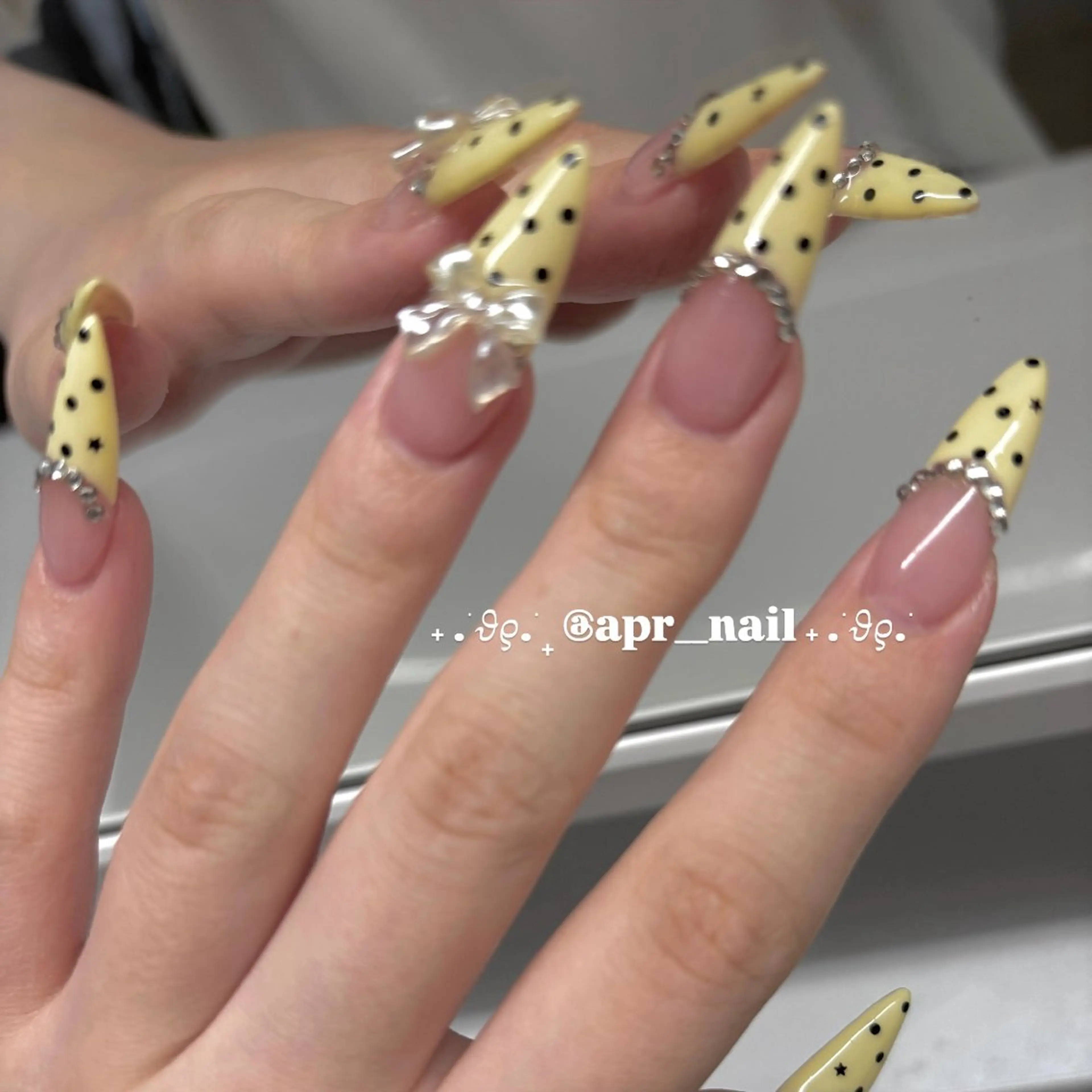 ネイル ロングネイル スカルプネイル Nailsalon apricotのネイルデザイン
