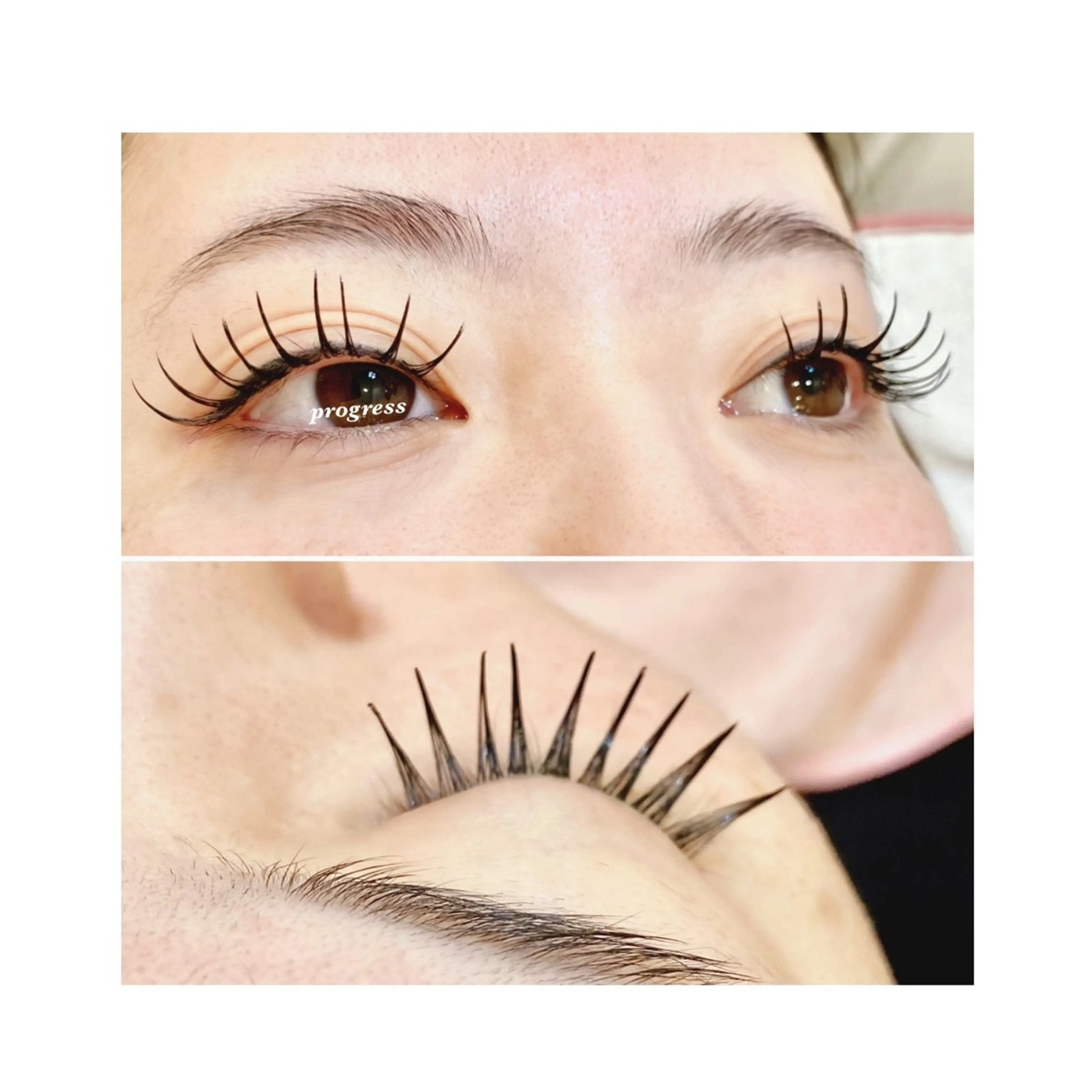 マツエク・マツパ フラットラッシュ マツエク progress つくばのマツエク・マツパデザイン