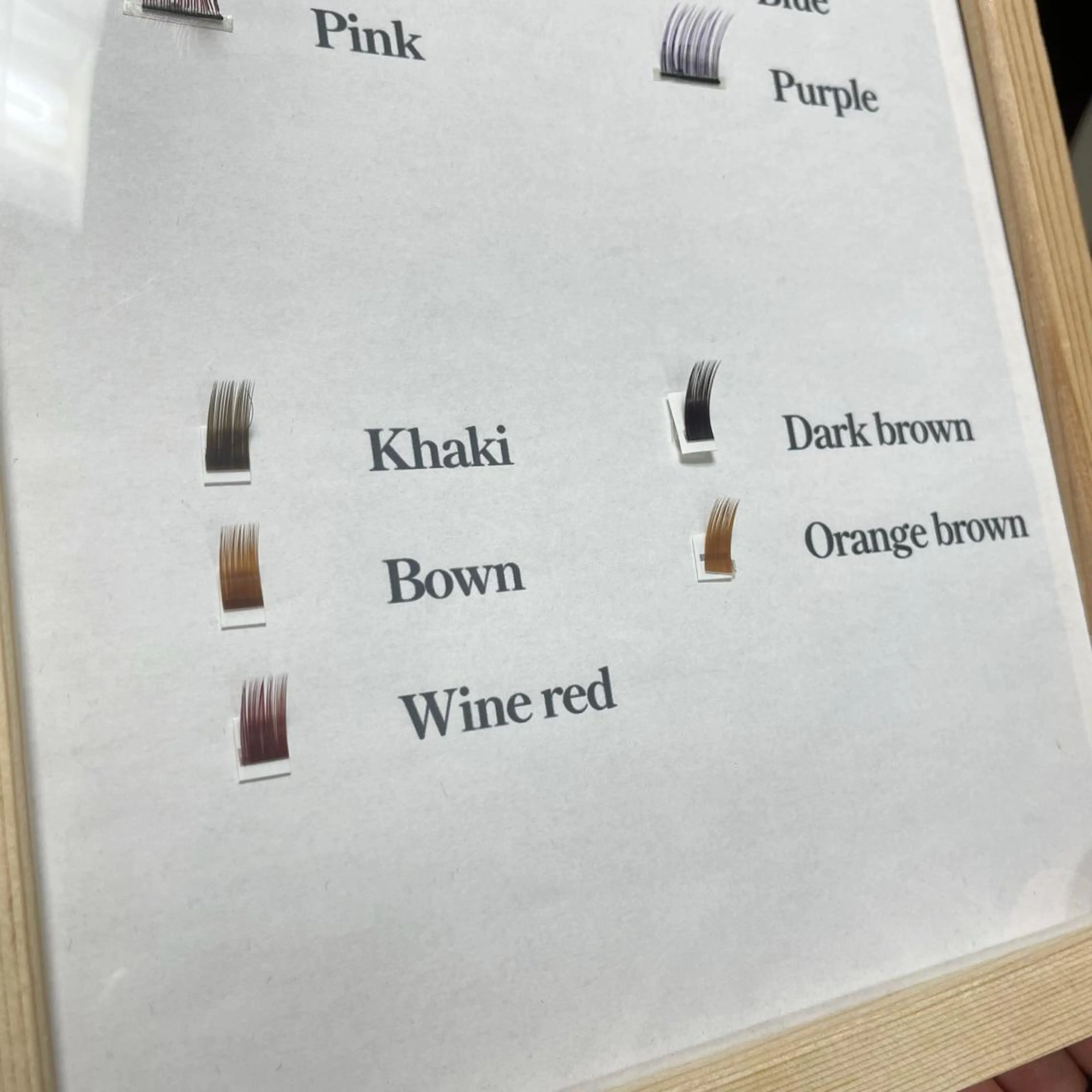 マツエク・マツパ カラーマツエク Signpost🌼 アサイのマツエク・マツパデザイン