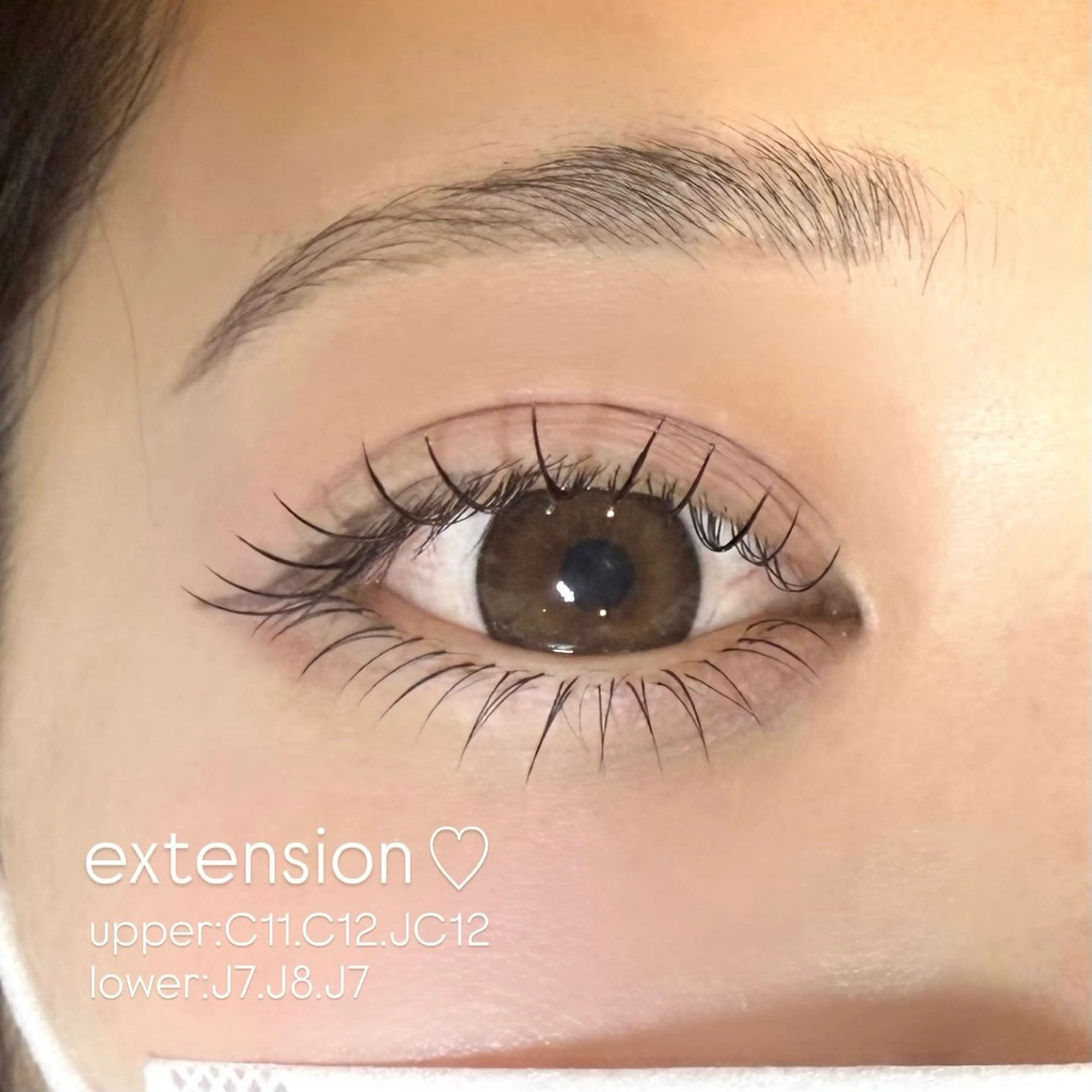 マツエク・マツパ nicott lash・祖父江のマツエク・マツパデザイン