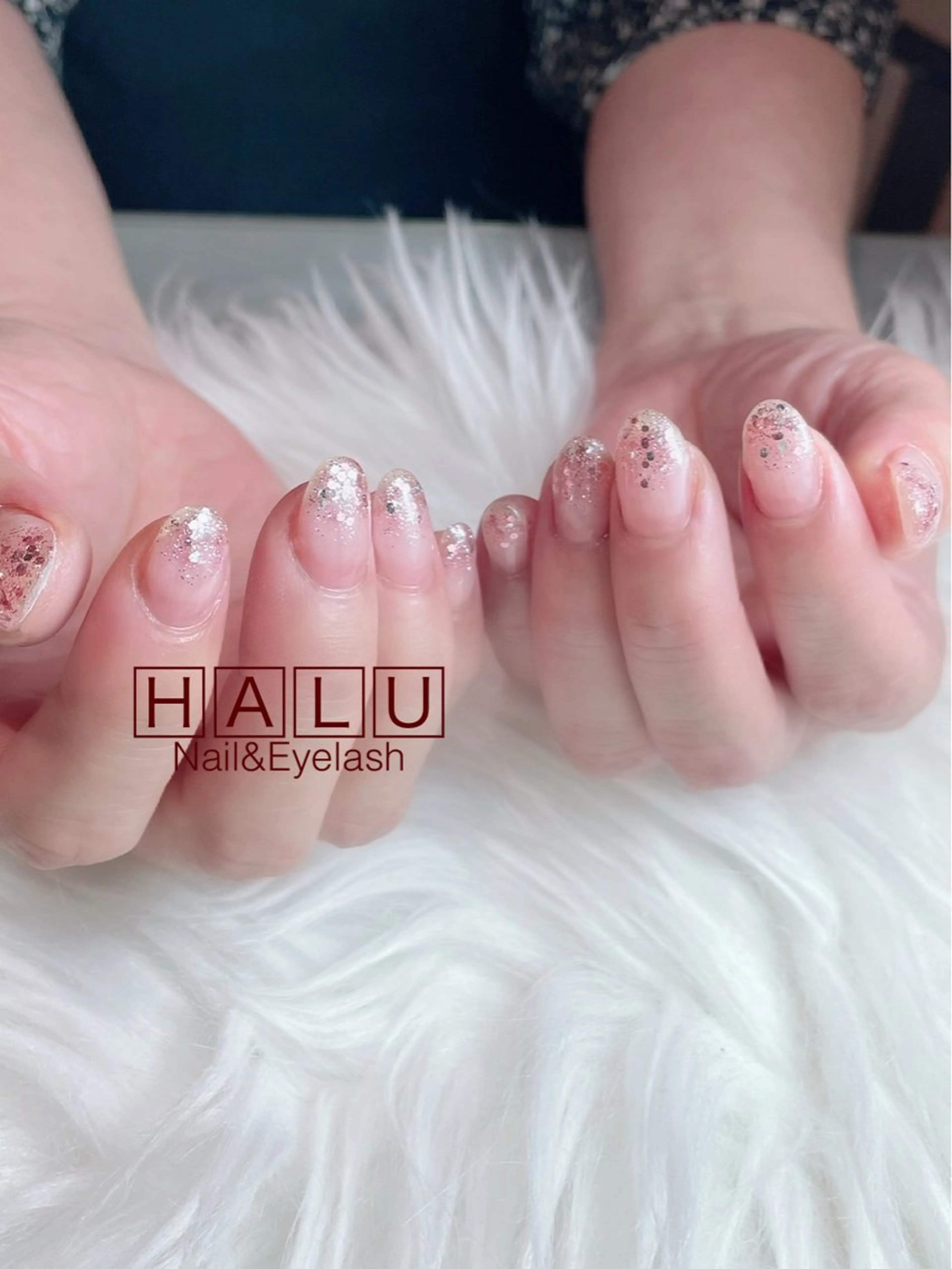 ネイル キラキラネイル HALU ハルのネイルデザイン