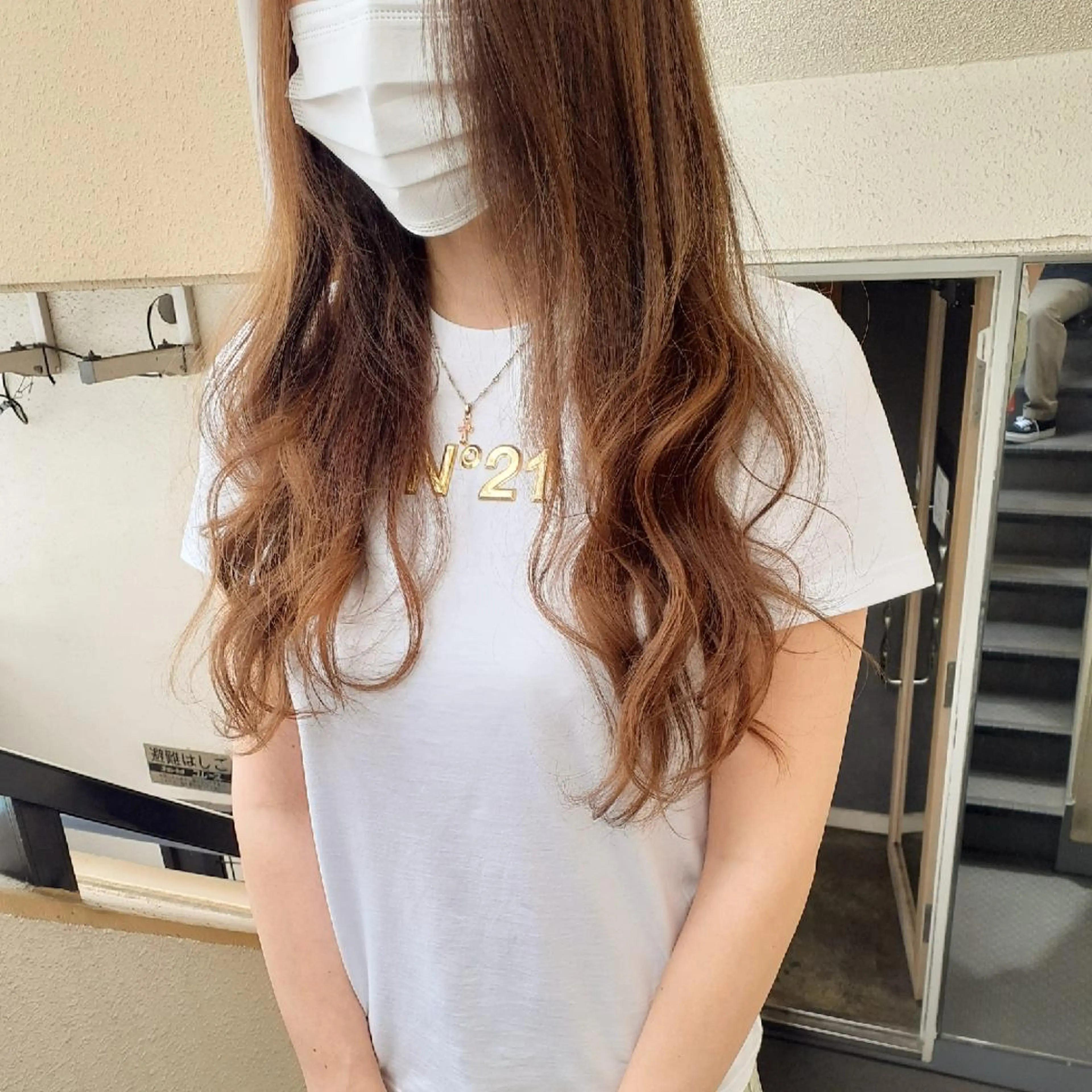 ロング カラー ベージュカラー ダブルカラー カット ヘアカラー トリートメント 🔳髪質改善🔳 岡本陽のヘアスタイル