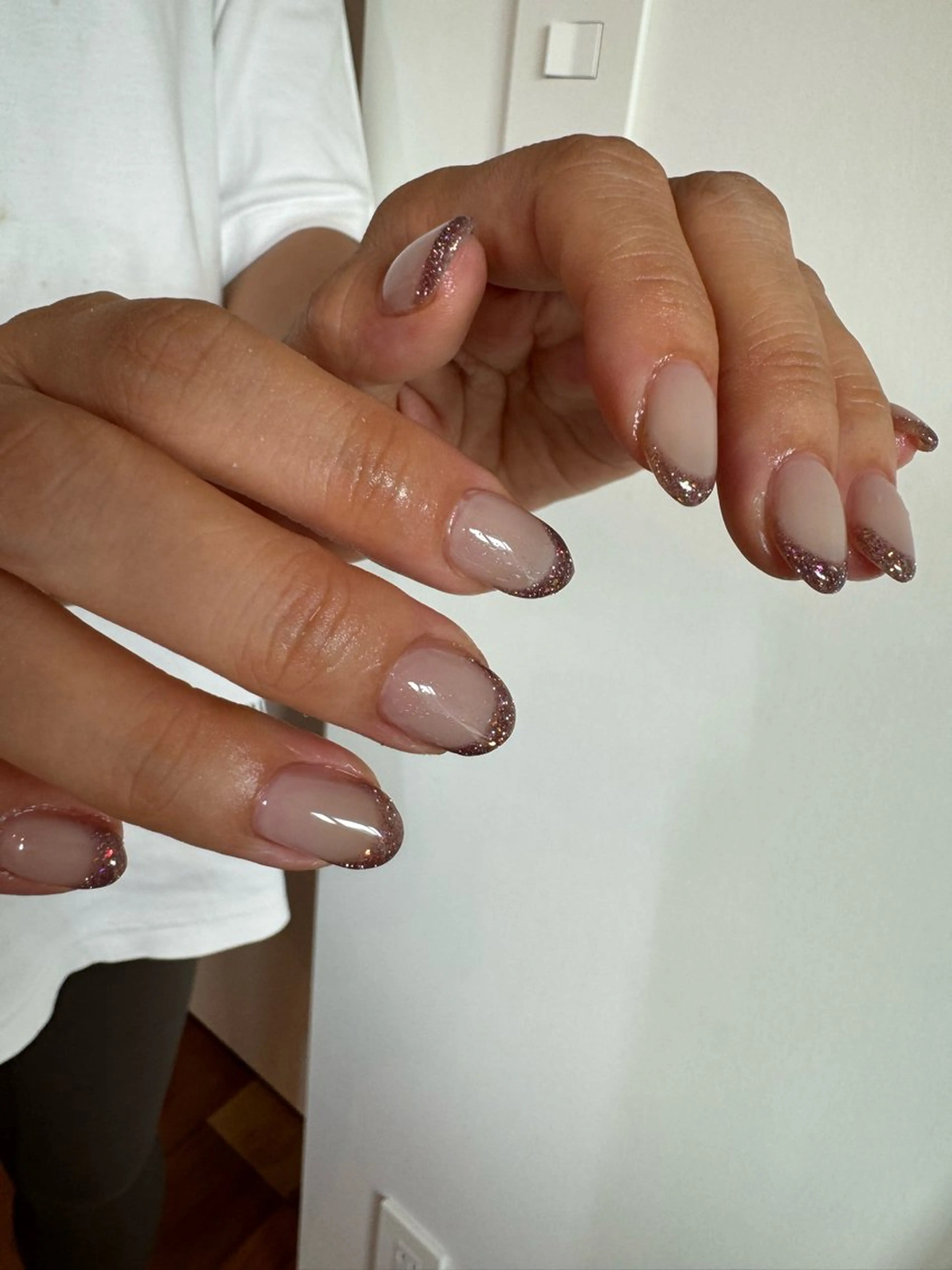 ネイル フラッシュネイル フレンチネイル tabi nails tokyoのネイルデザイン