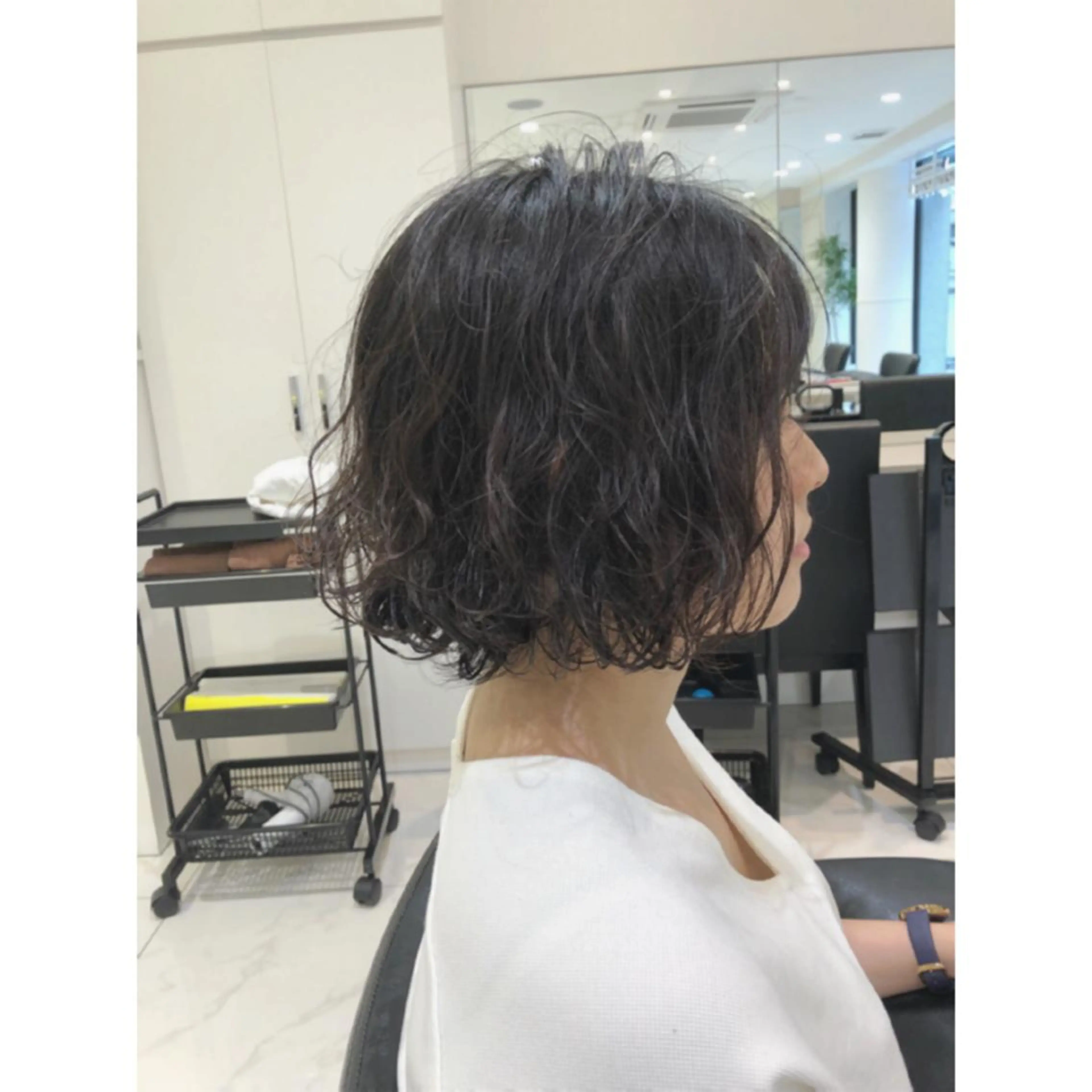 ショート パーマ カット パーマ トリートメント LiLi吉祥寺所属・【まとまるショート ボブカット】今井隆太のヘアスタイル