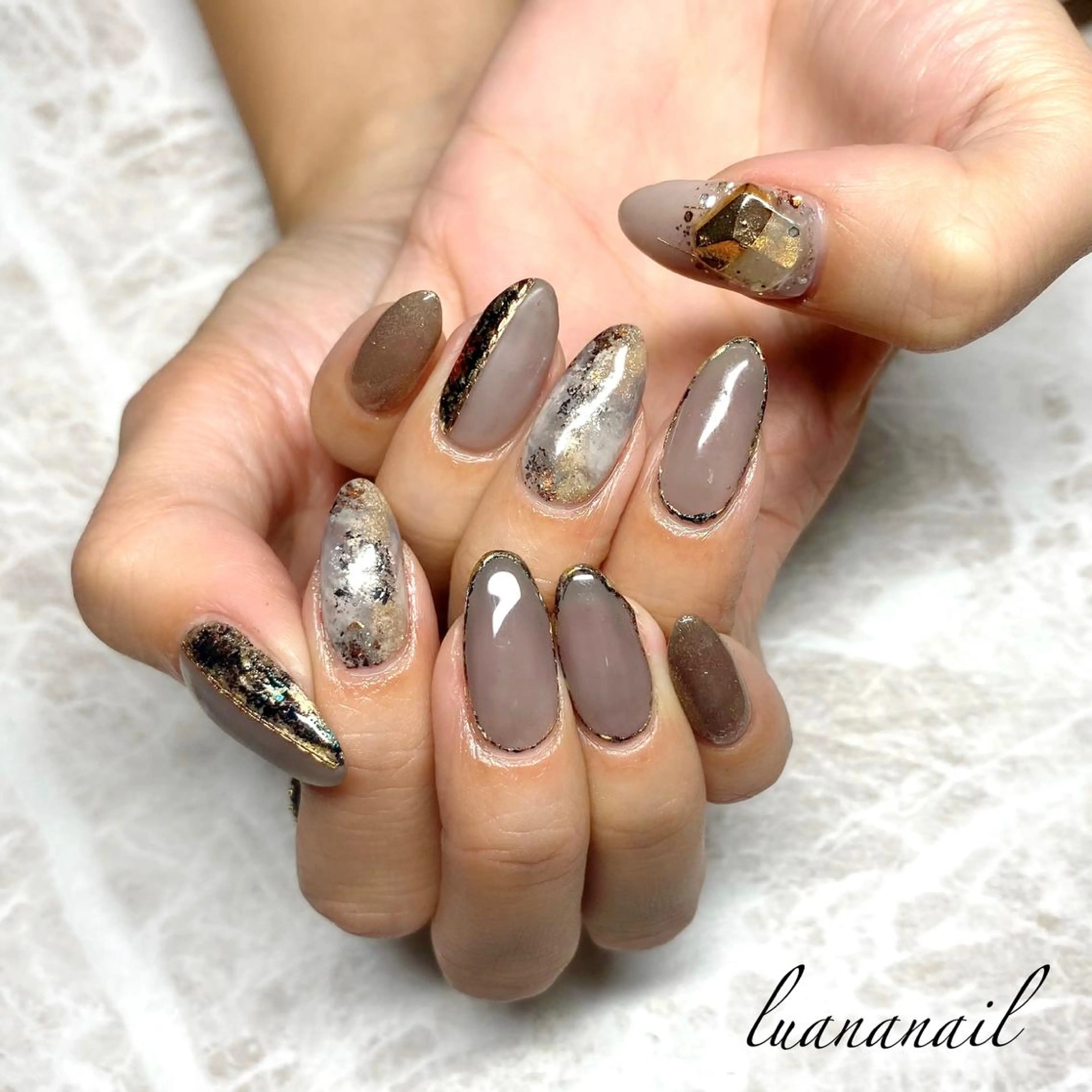 ネイル ハンドネイル luana nailのネイルデザイン