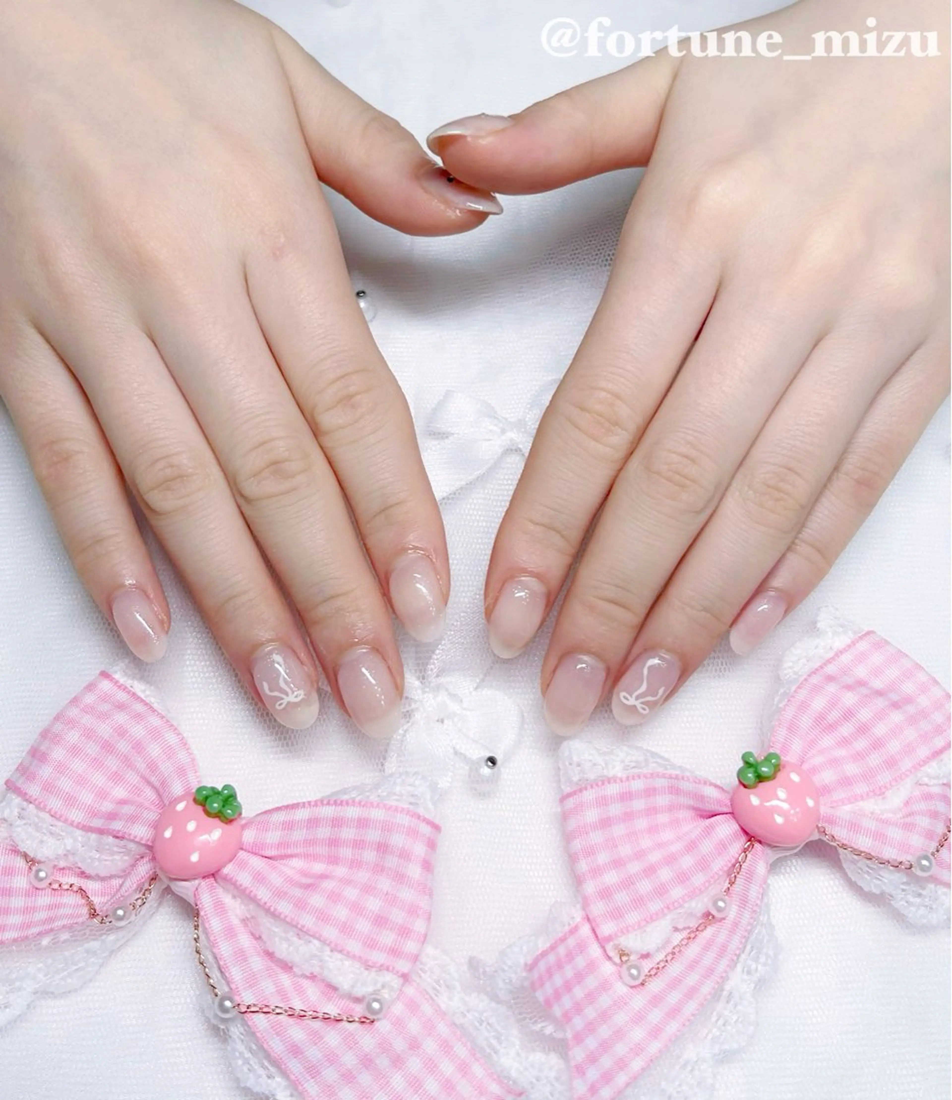 ネイル ハンドネイル 4/8空🍀 mizu 🍀のネイルデザイン