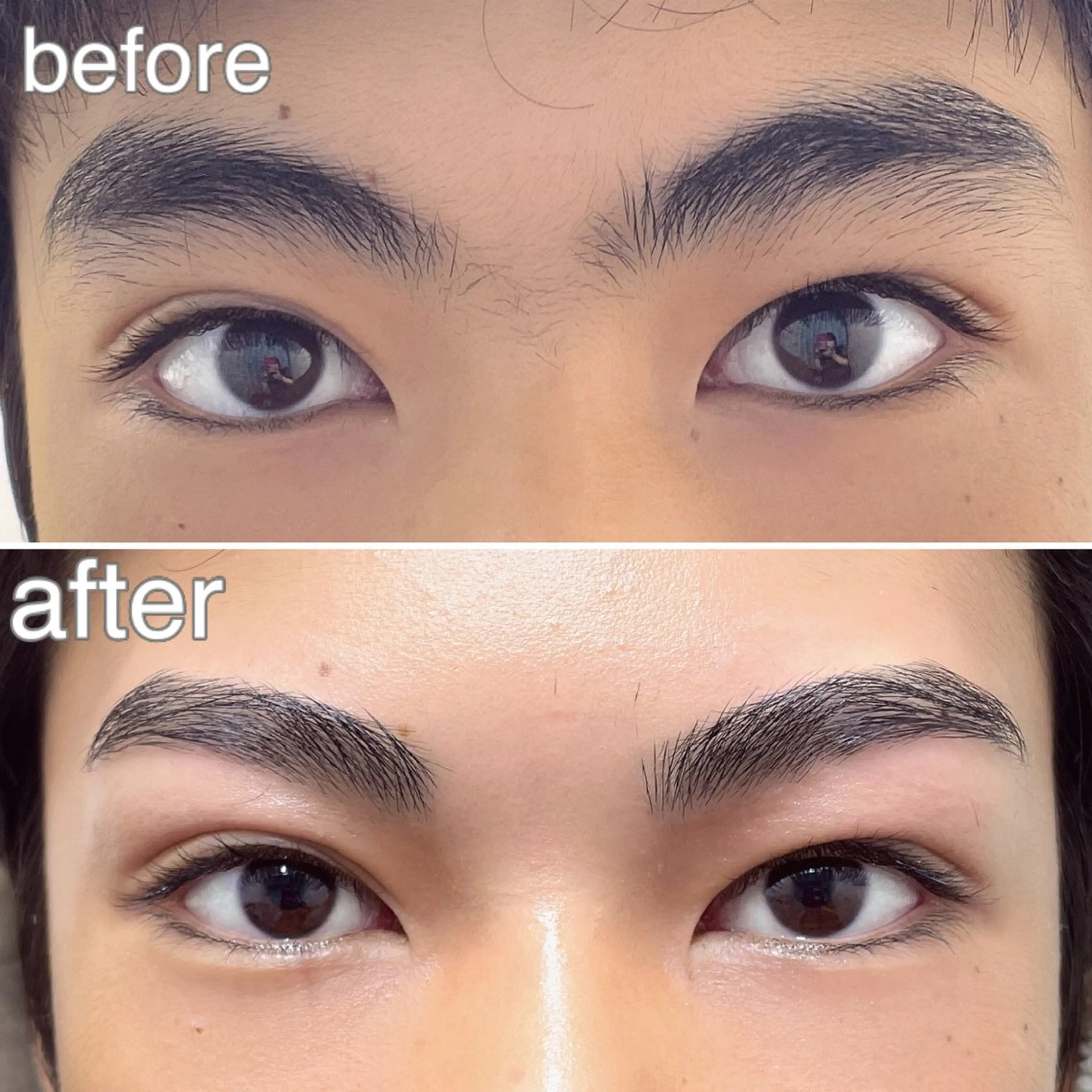 メンズ アイブロウ 学生（メンズ向け） 眉毛ワックス脱毛 ワックス脱毛 その他(アイブロウ) スタジオAZ所属・jasmine yamashitaのマツエク・マツパデザイン