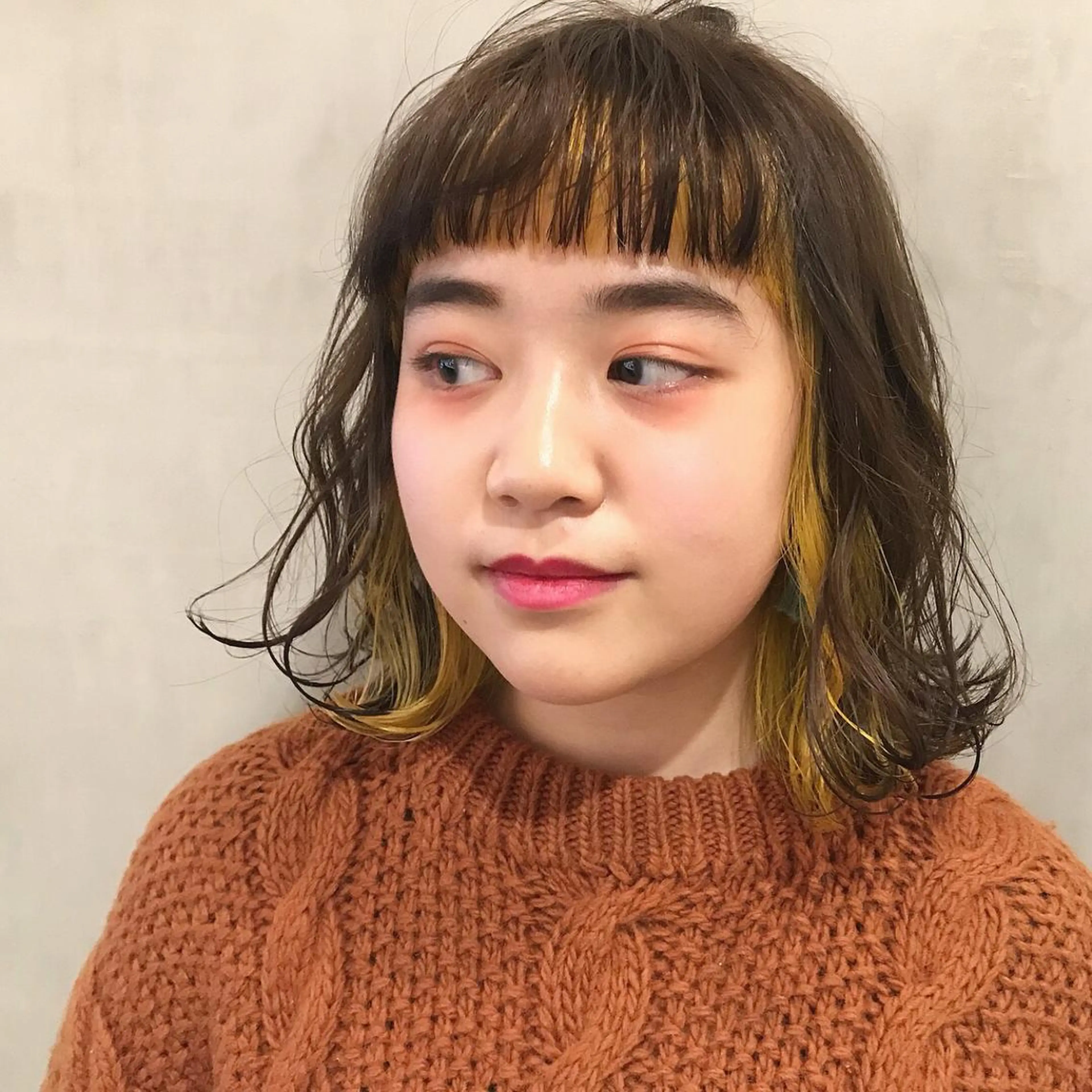 ミディアム カラー ベージュカラー イエローカラー ヘアカラー トリートメント 優作 〜圧倒的信頼〜のヘアスタイル