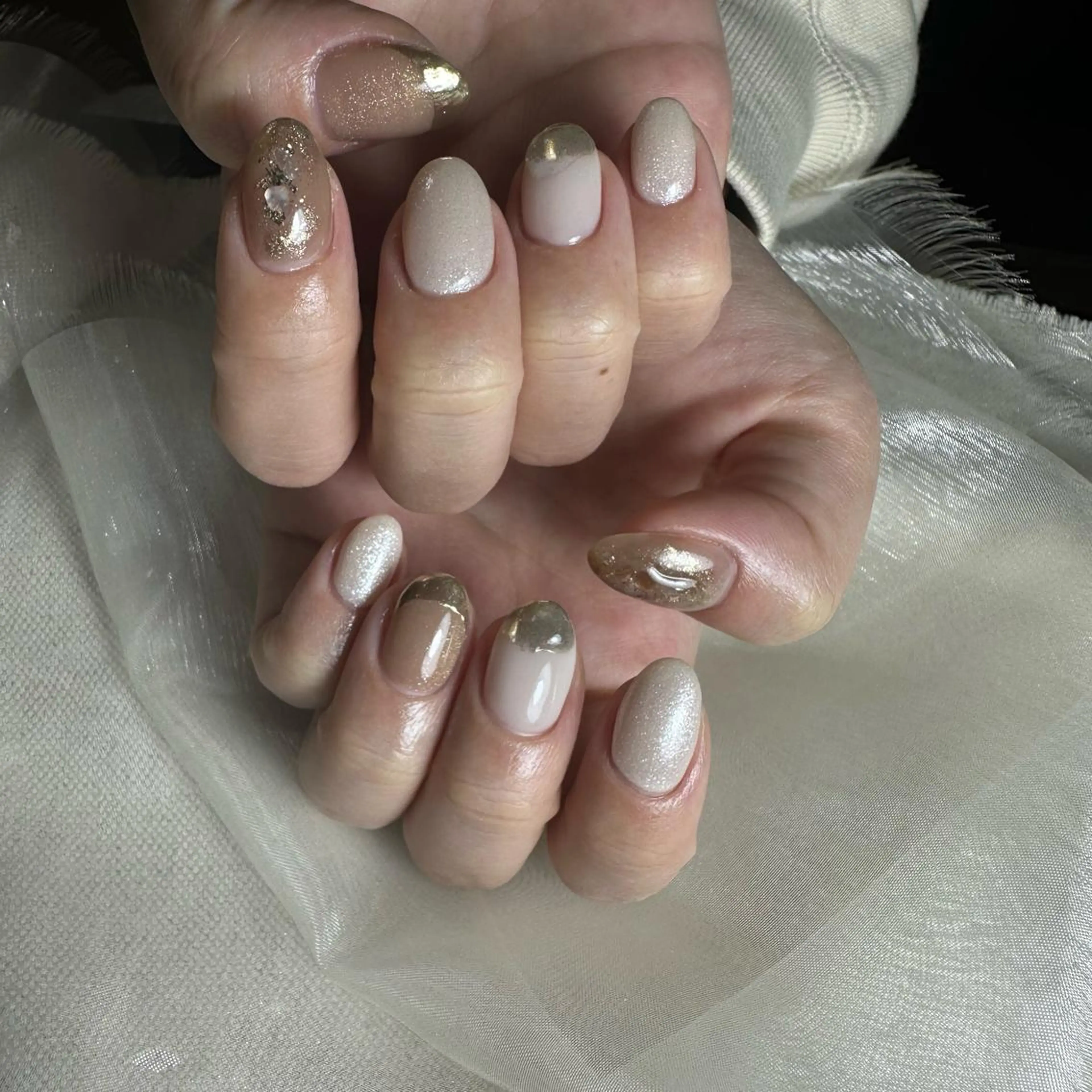 ネイル ハンドネイル repos~ルポ~所属・里見 麗のネイルデザイン