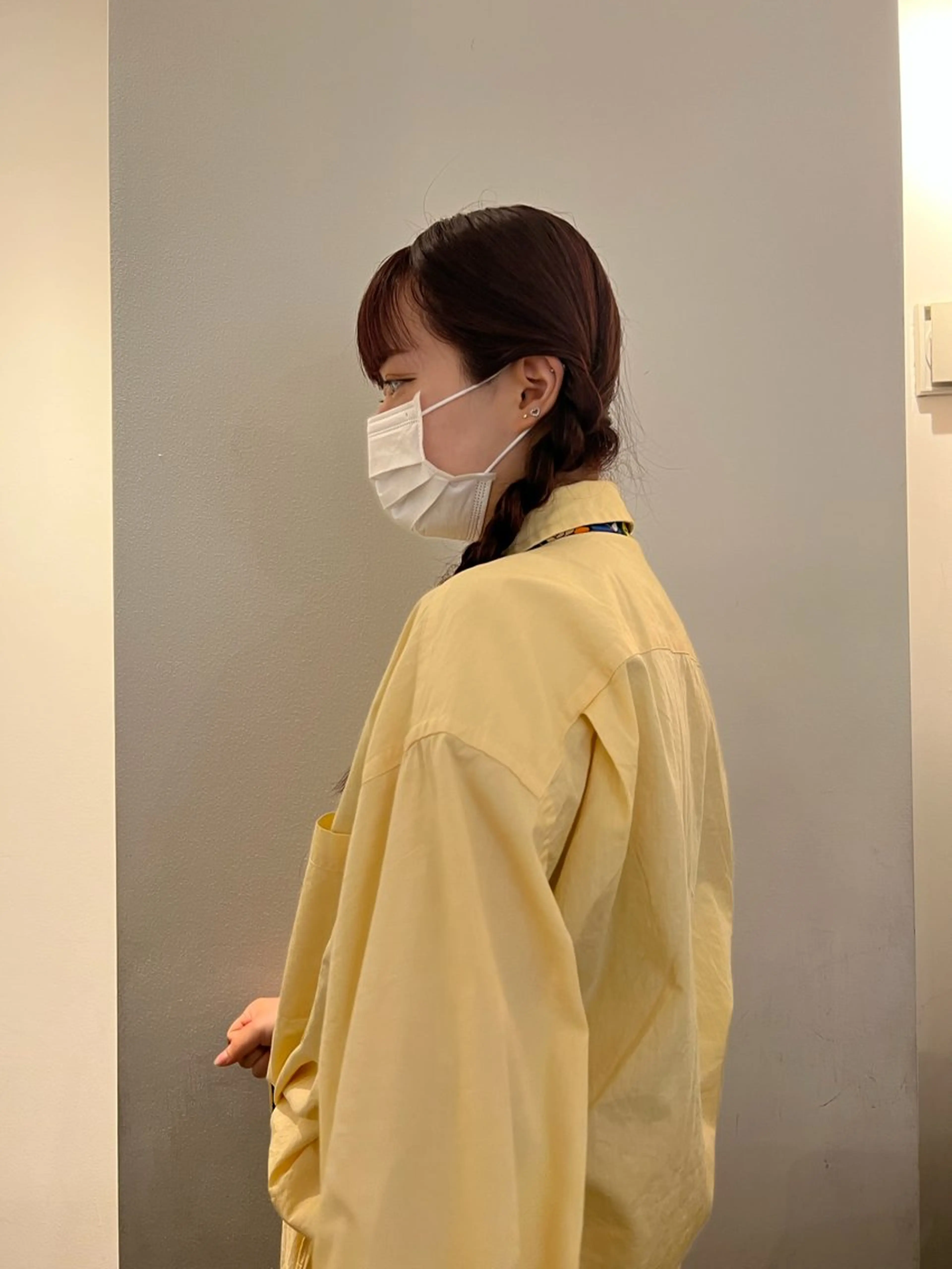 ロング カラー レッドカラー ＧＡＲＤＥＮ/ダブル カラー/otohaのヘアスタイル