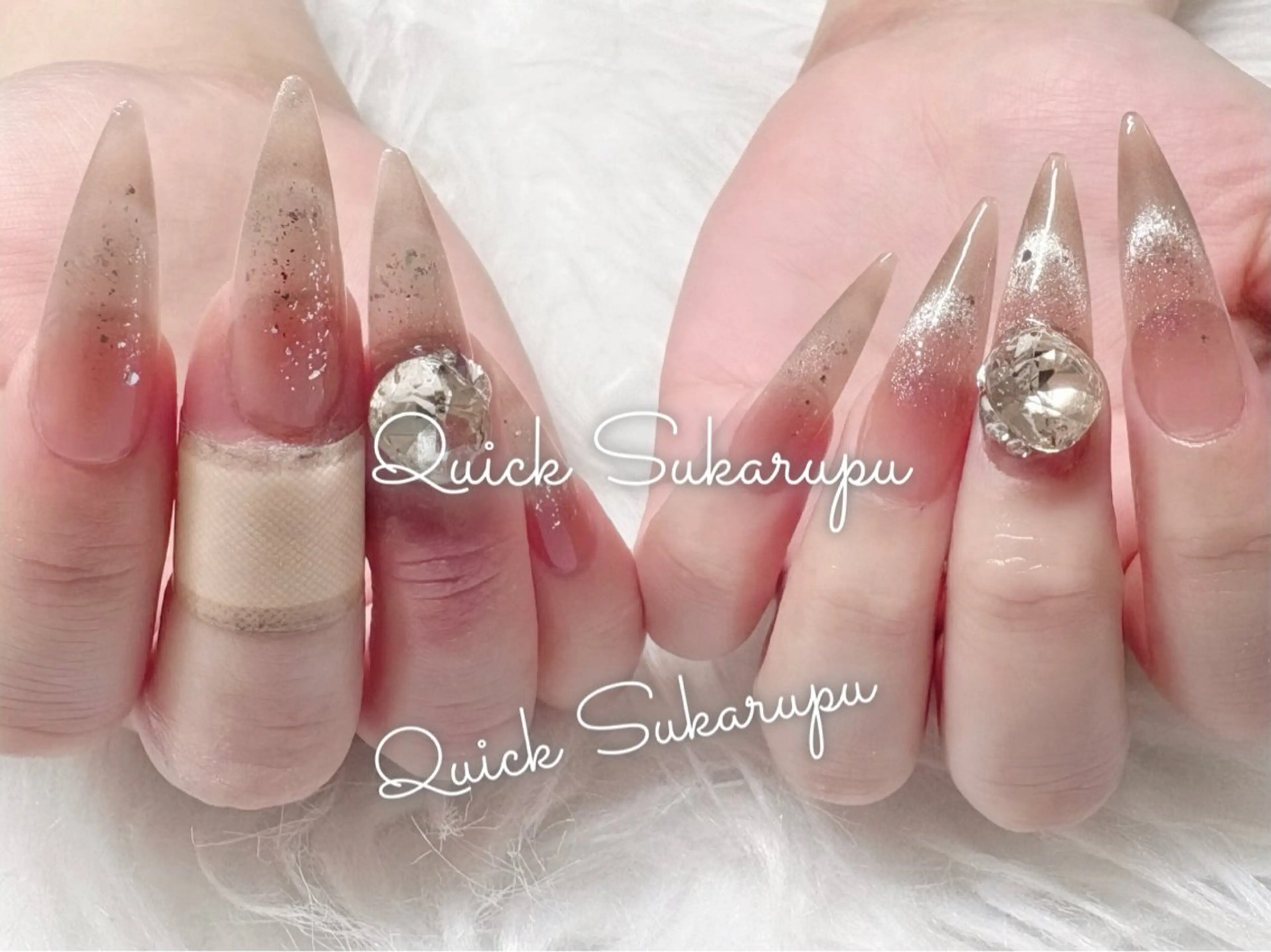 ネイル ハンドネイル Quick Sukarupu新宿のネイルデザイン