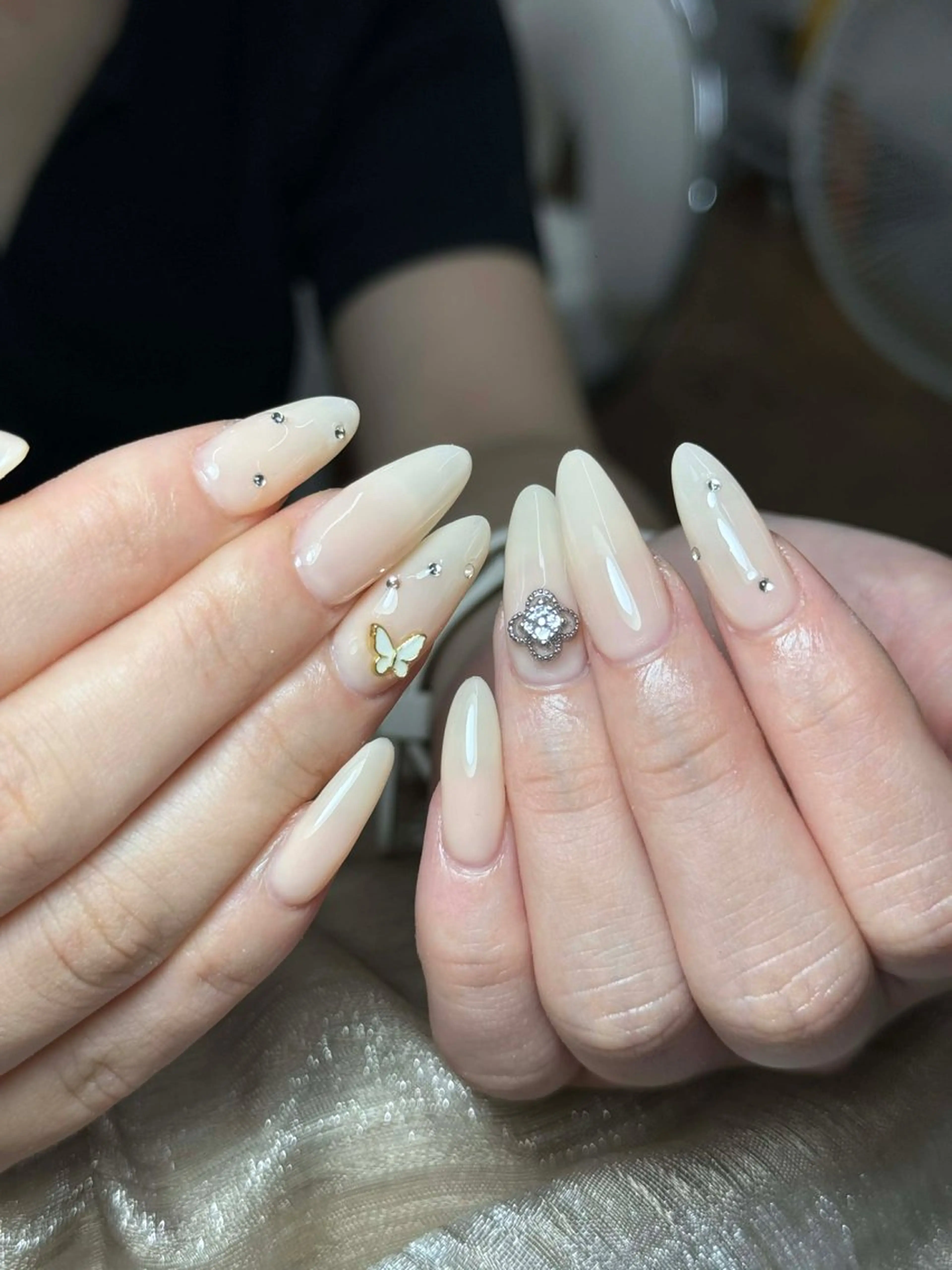 ネイル フレンチネイル 韓国ネイル マグネットネイル ニュアンスネイル ワンカラーネイル ハンドネイル アミ ちゃんのネイルデザイン