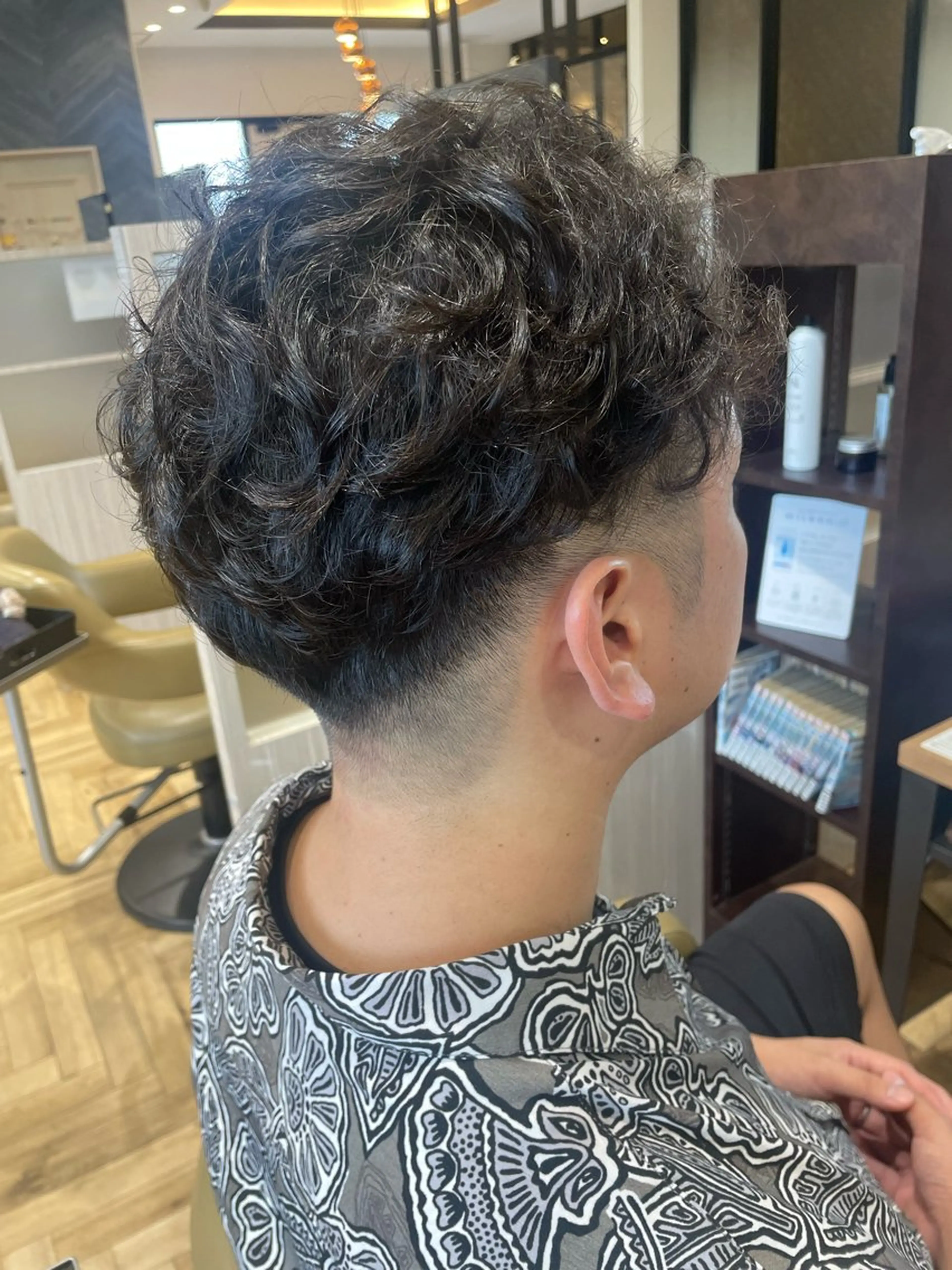 パーマ カット パーマ 中村 誠也のヘアスタイル