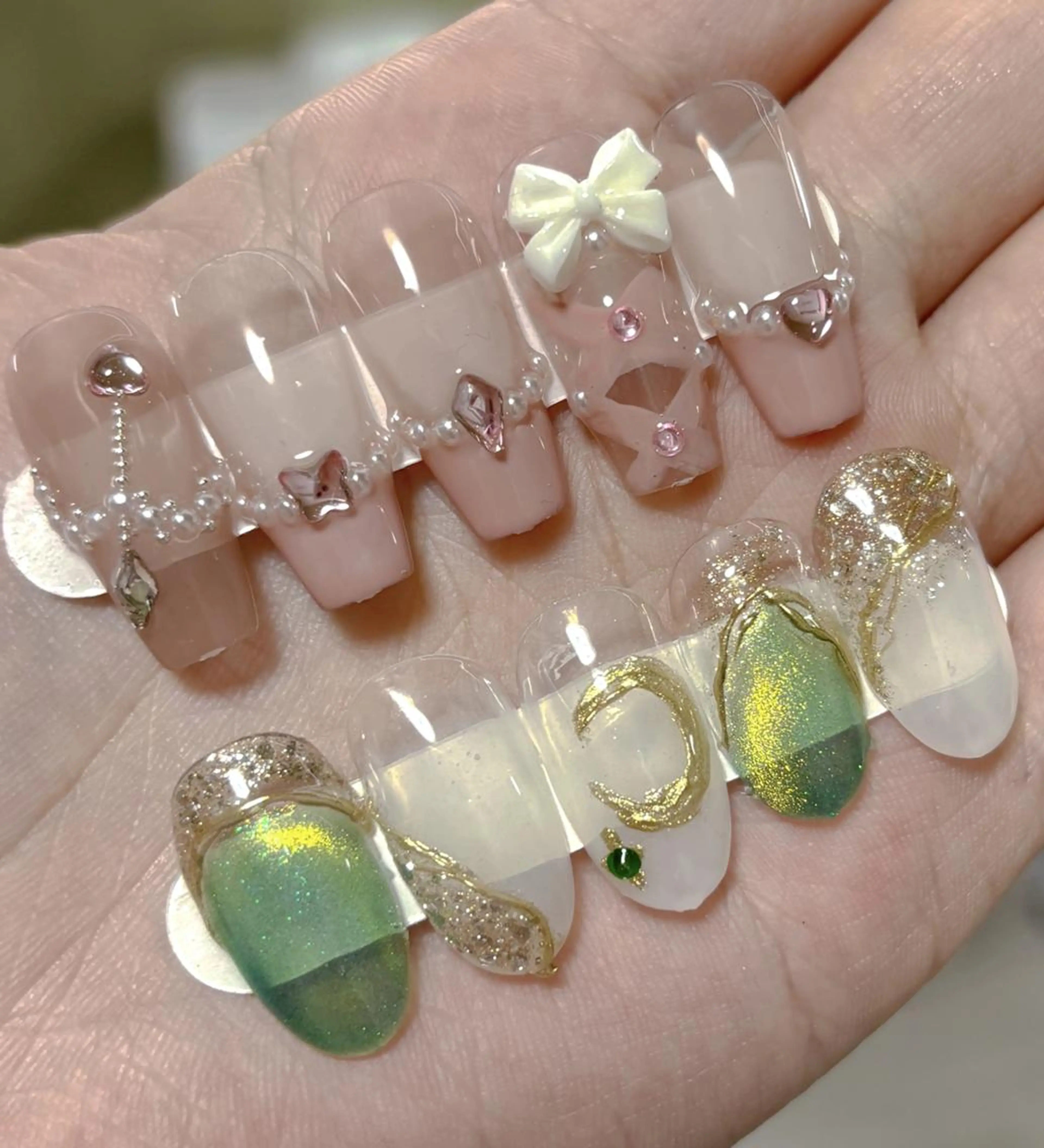 ネイル 🦋y y Nail 🤍のネイルデザイン