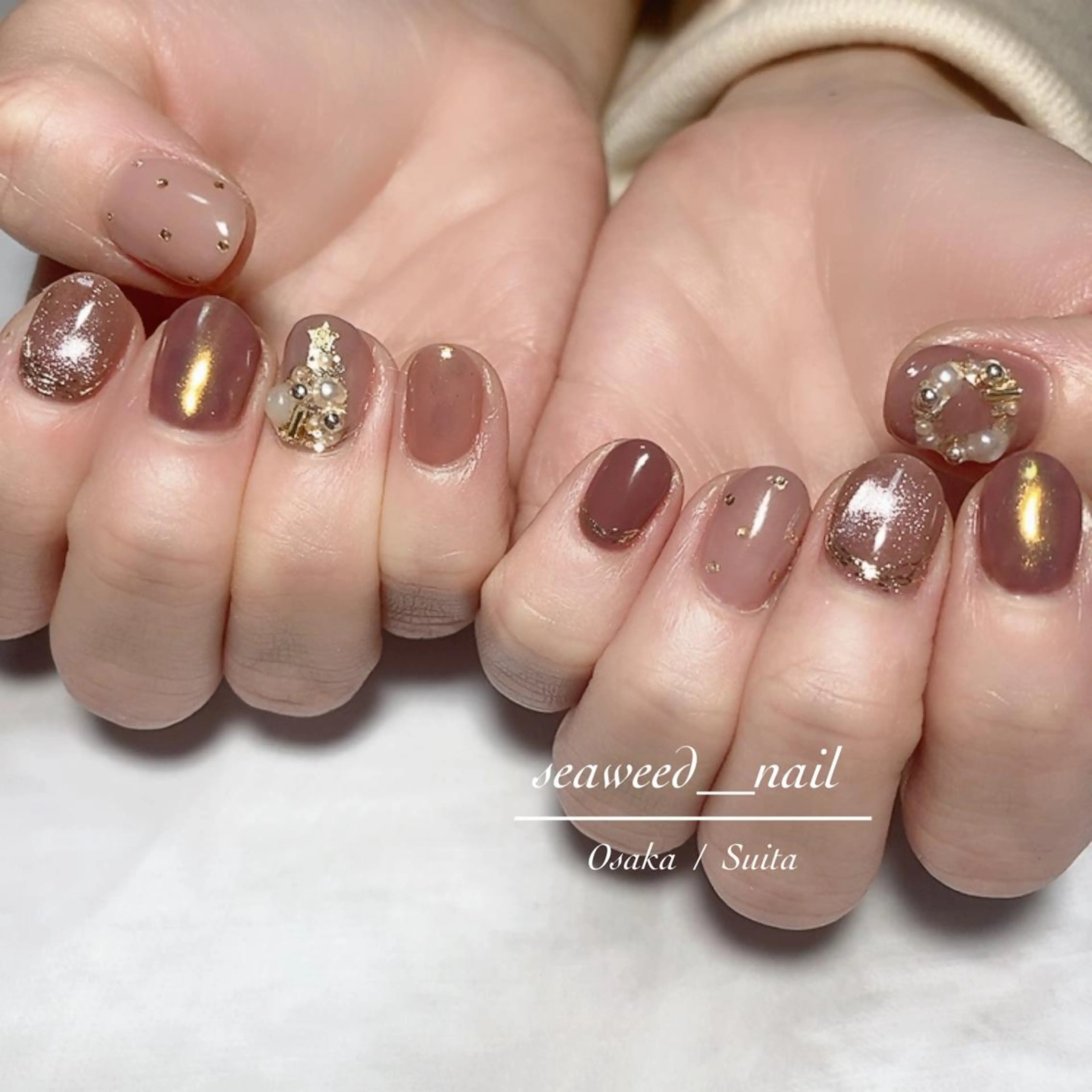 ネイル seaweed nailのネイルデザイン