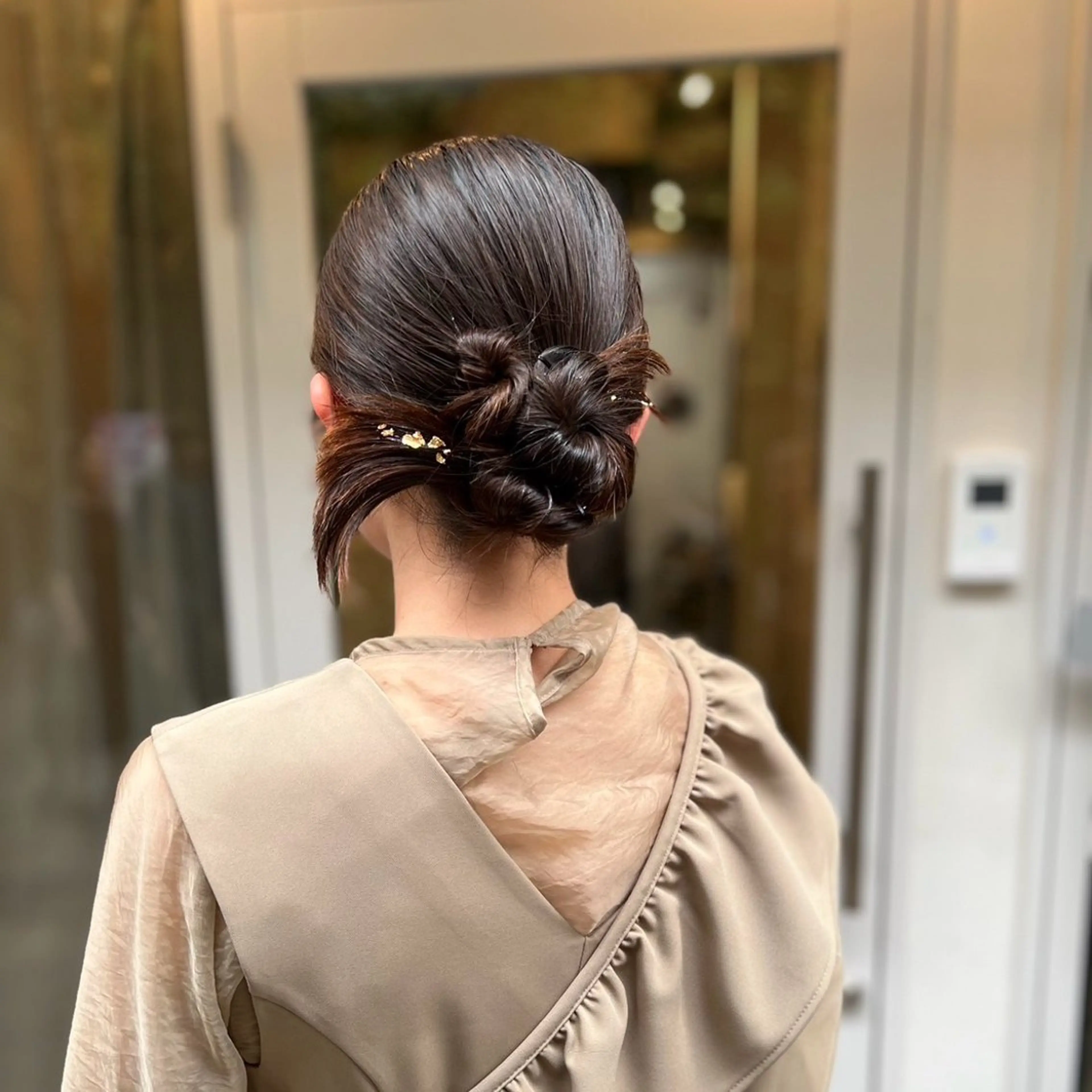 セミロング hair&fashion shiomiH所属・明賀　瞳 /みょうが　ひとみのヘアスタイル