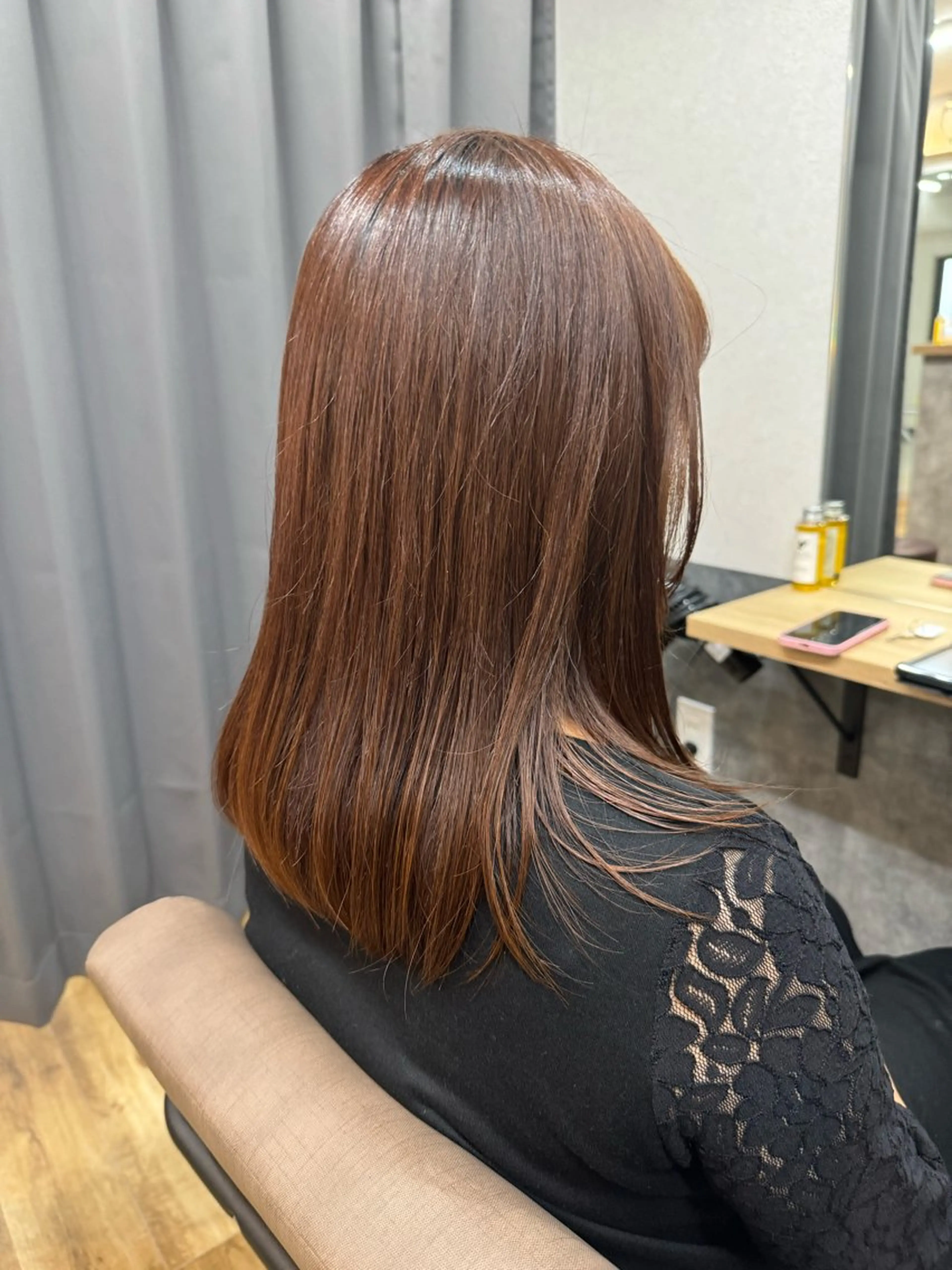 セミロング カラー TELAHAIR南流山店所属・TERA  HAIR HARUのヘアスタイル