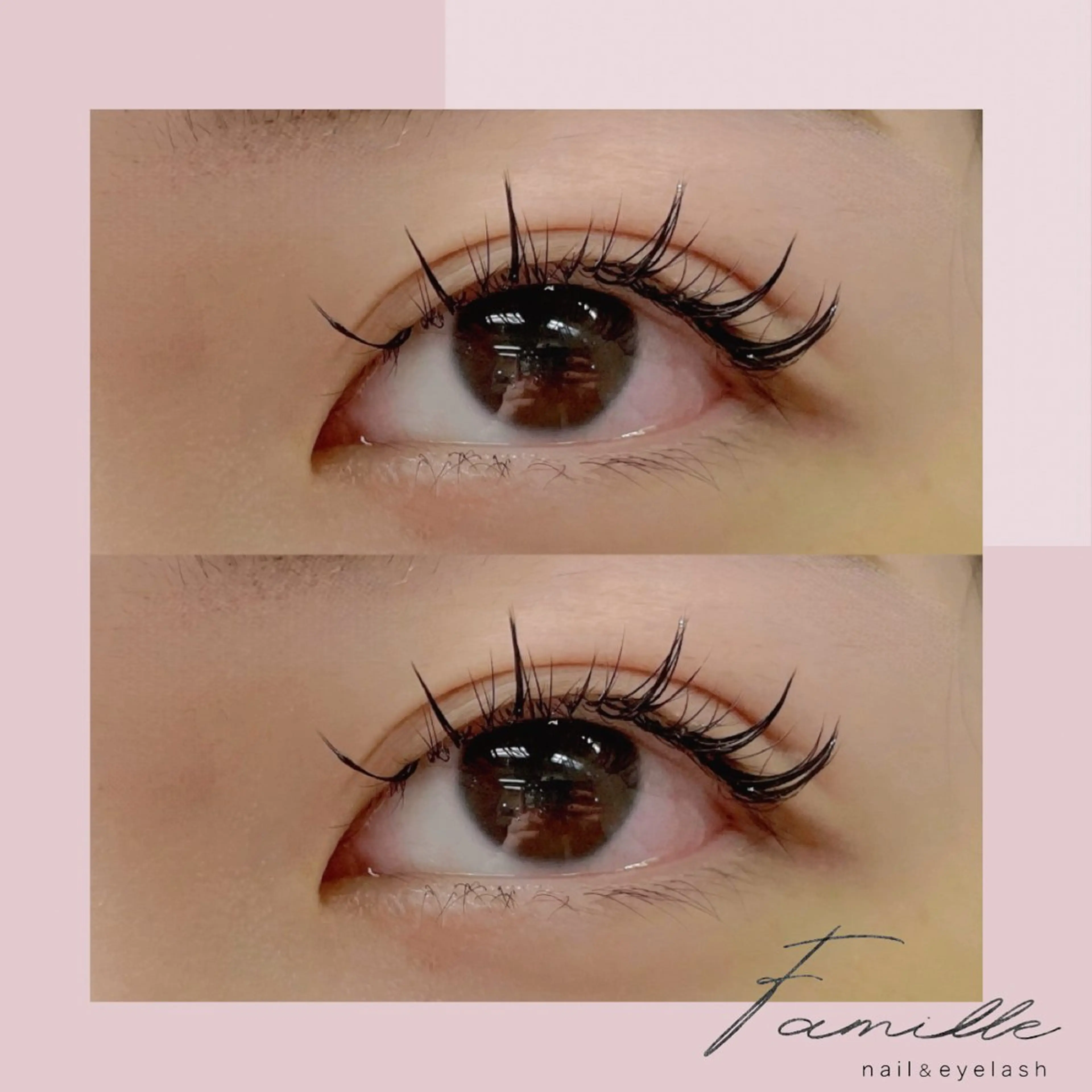 【新規】人気のワンホンデザイン☆セーブル120本(プラス\1000でフラットに変更OK)の写真