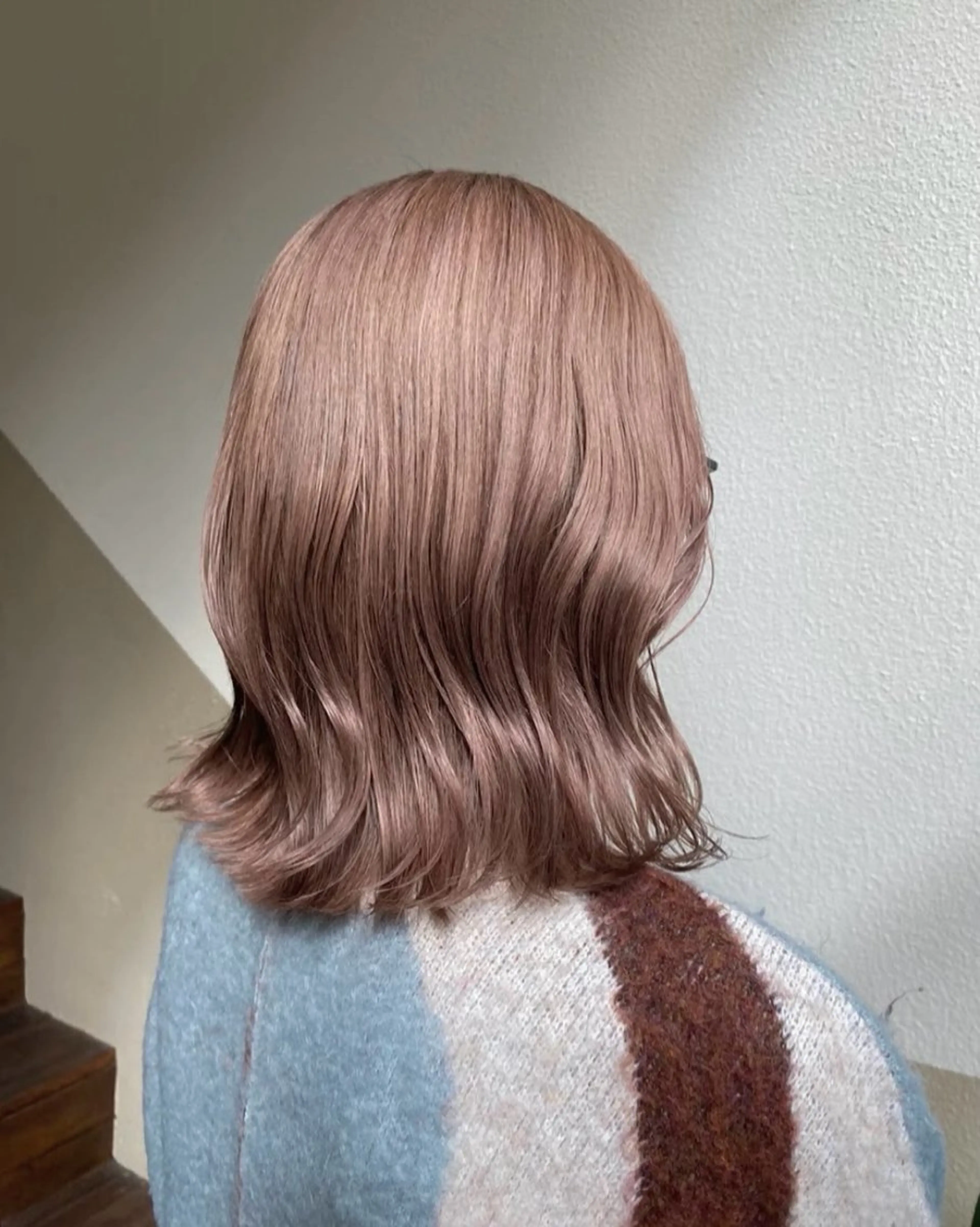 ミディアム カラー 透明感カラー/ 小顔カット/ミヅキのヘアスタイル