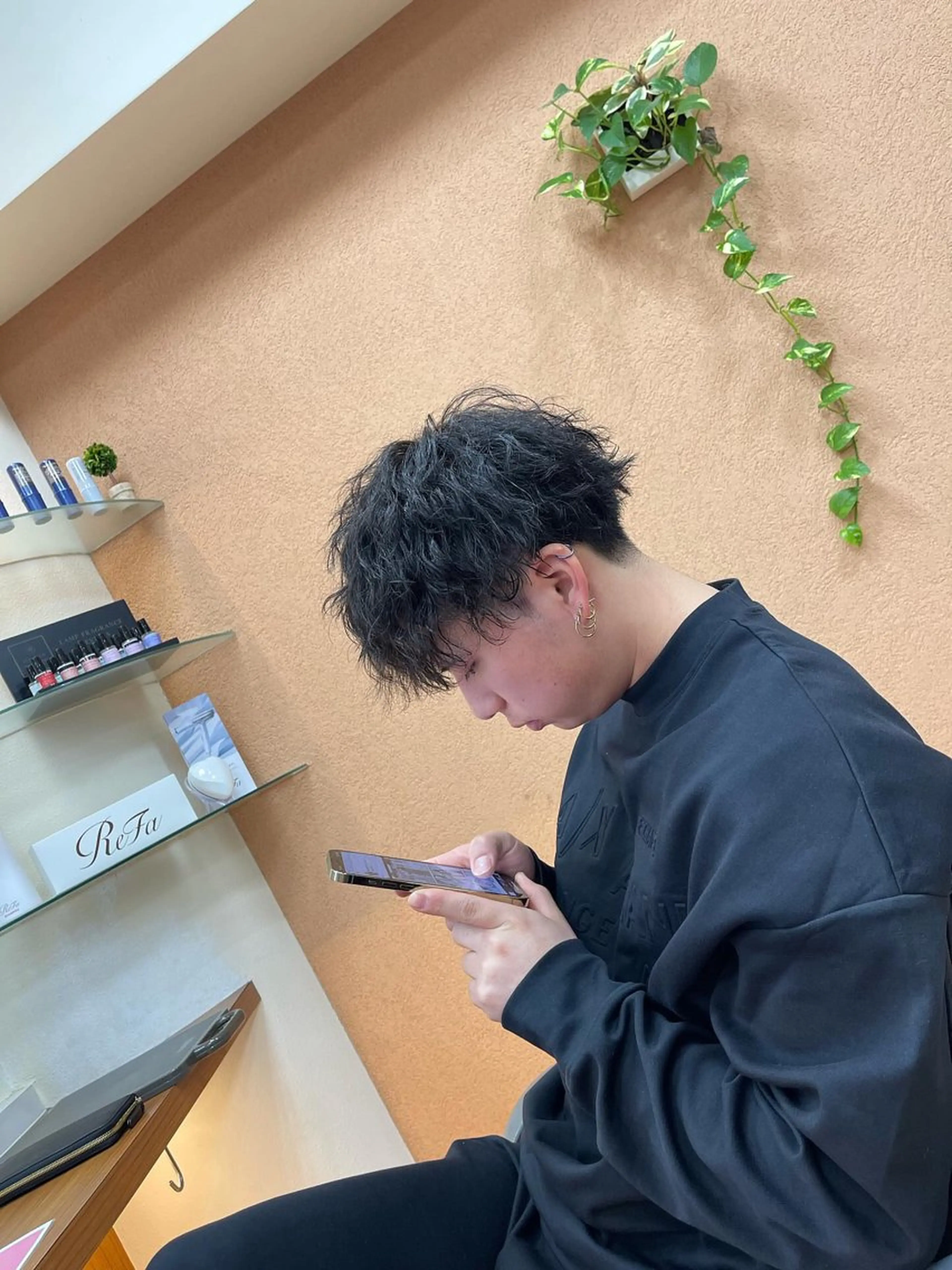 パーマ メンズ 間中竜生 #メンズ特化のヘアスタイル