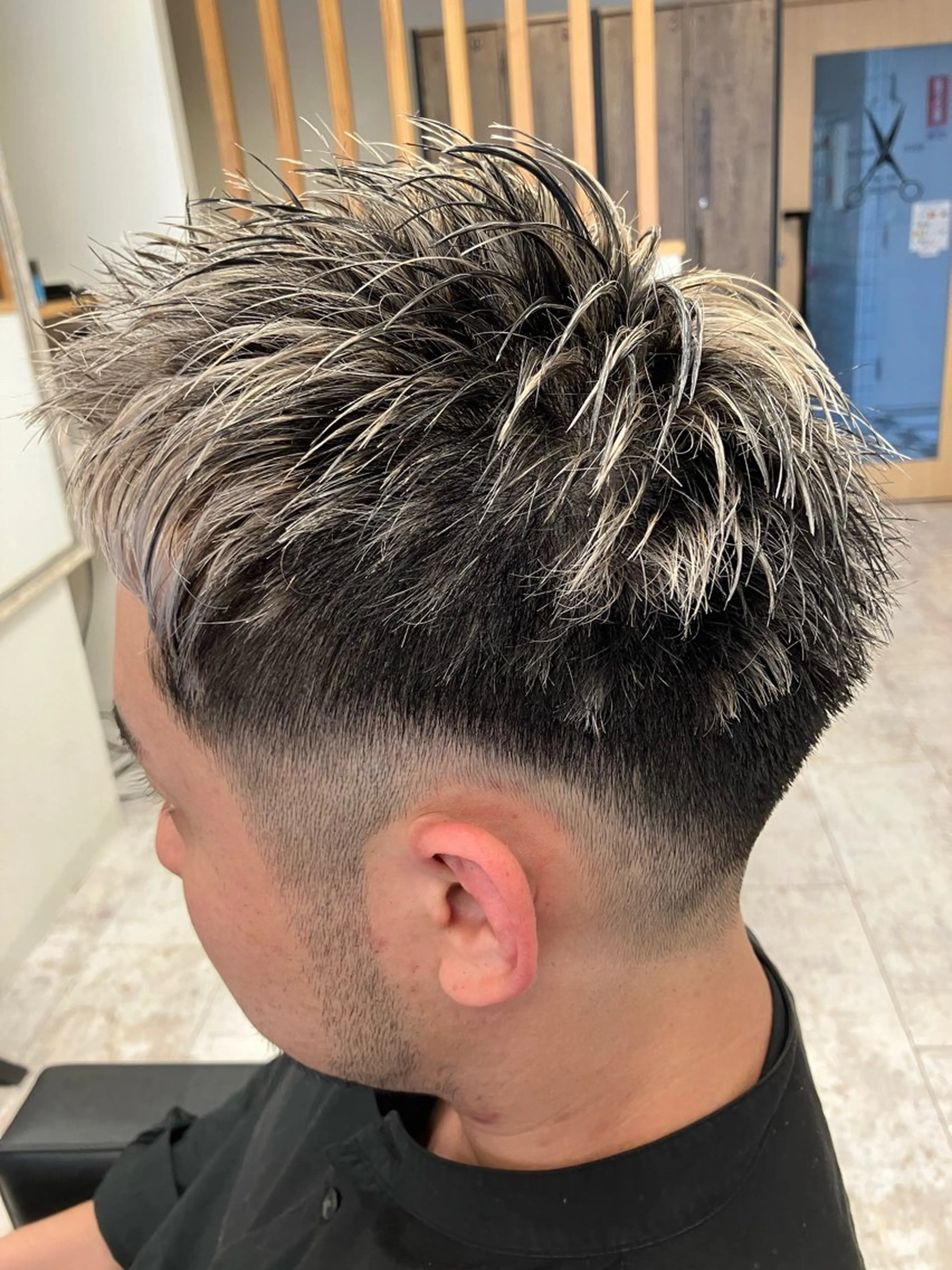 カラー メンズ カット ヘアカラー メンズ特化/パーマ/ フェードWATARUのヘアスタイル