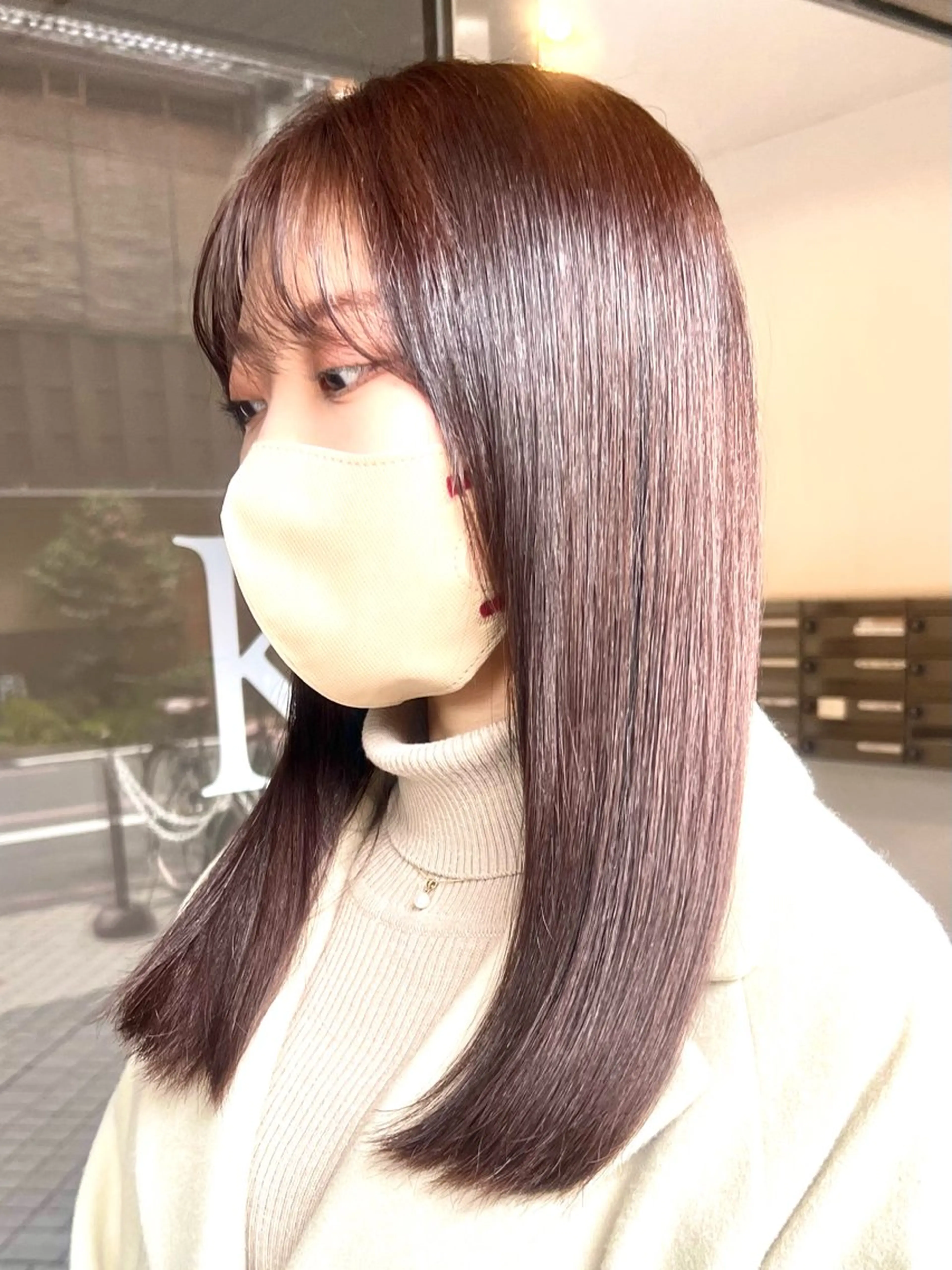 ロング トリートメント Realme  京都四条烏丸ドゥエby  yk所属・脱・パサつき髪/小塚 美容室難民の方はぜひのヘアスタイル