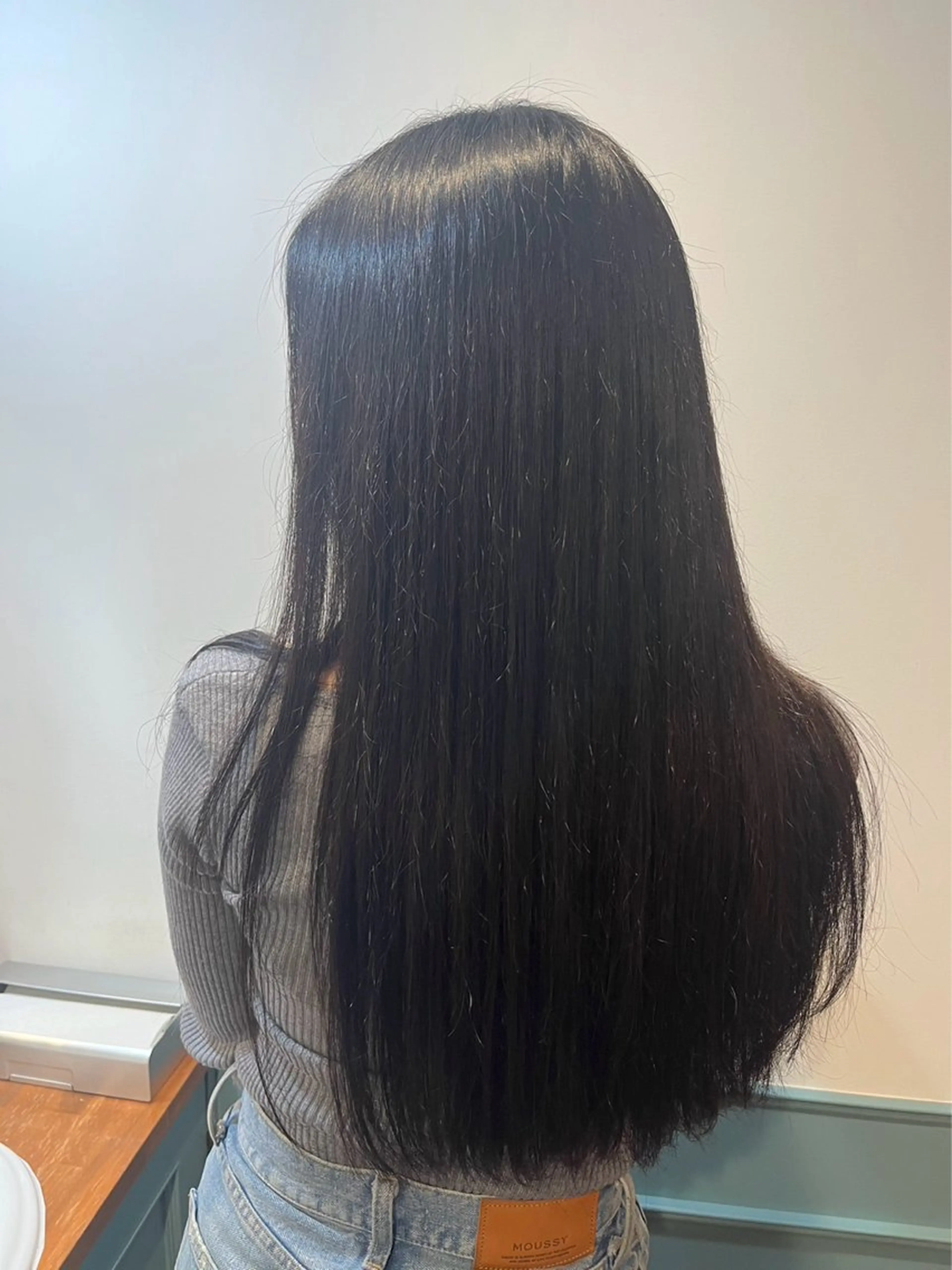 ロング 縮毛矯正 OVER  SEAオーバーシー所属・森 陽子のマツエク・マツパデザイン