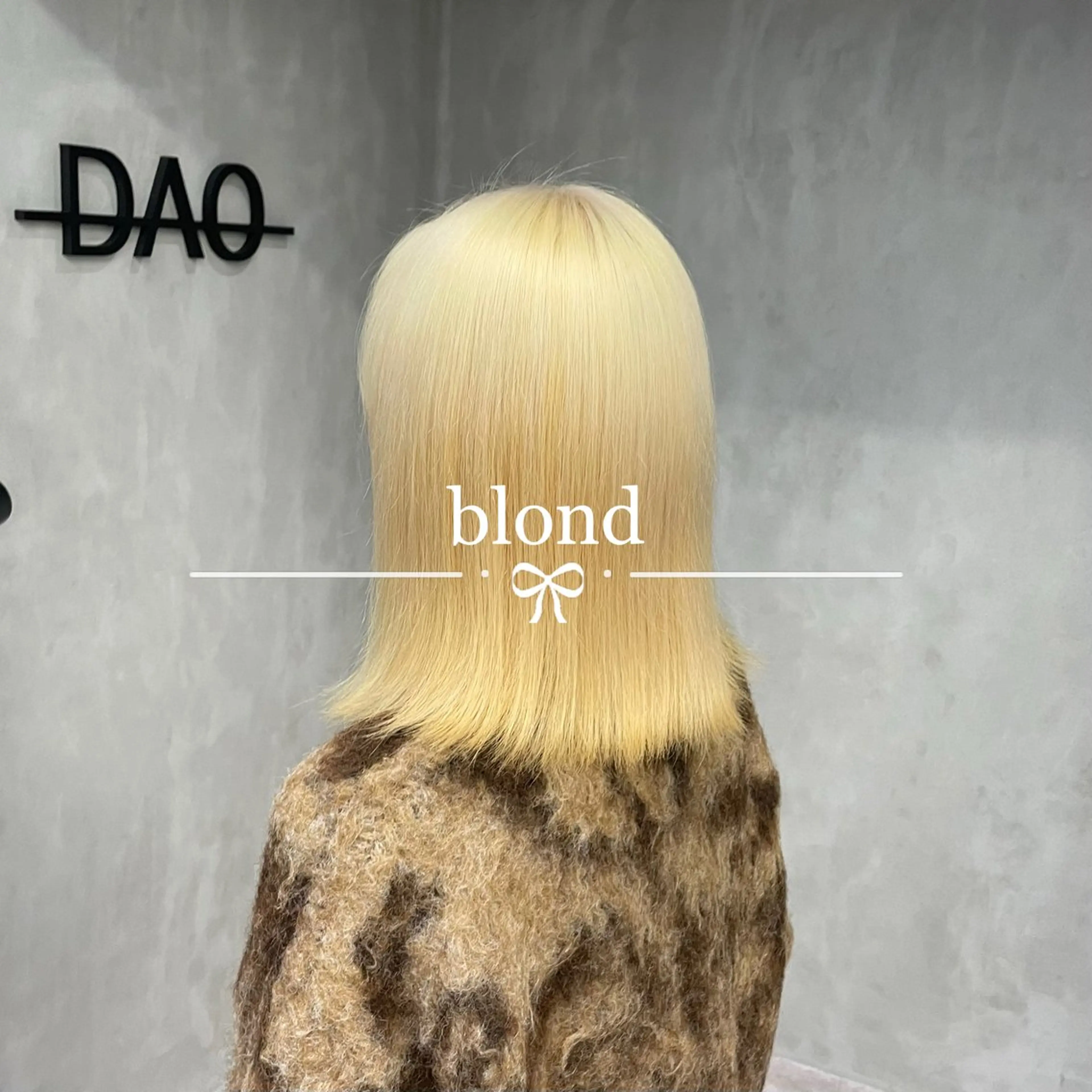 カラー ブロンド 心斎橋/ハイトーン/ airi⠀のヘアスタイル