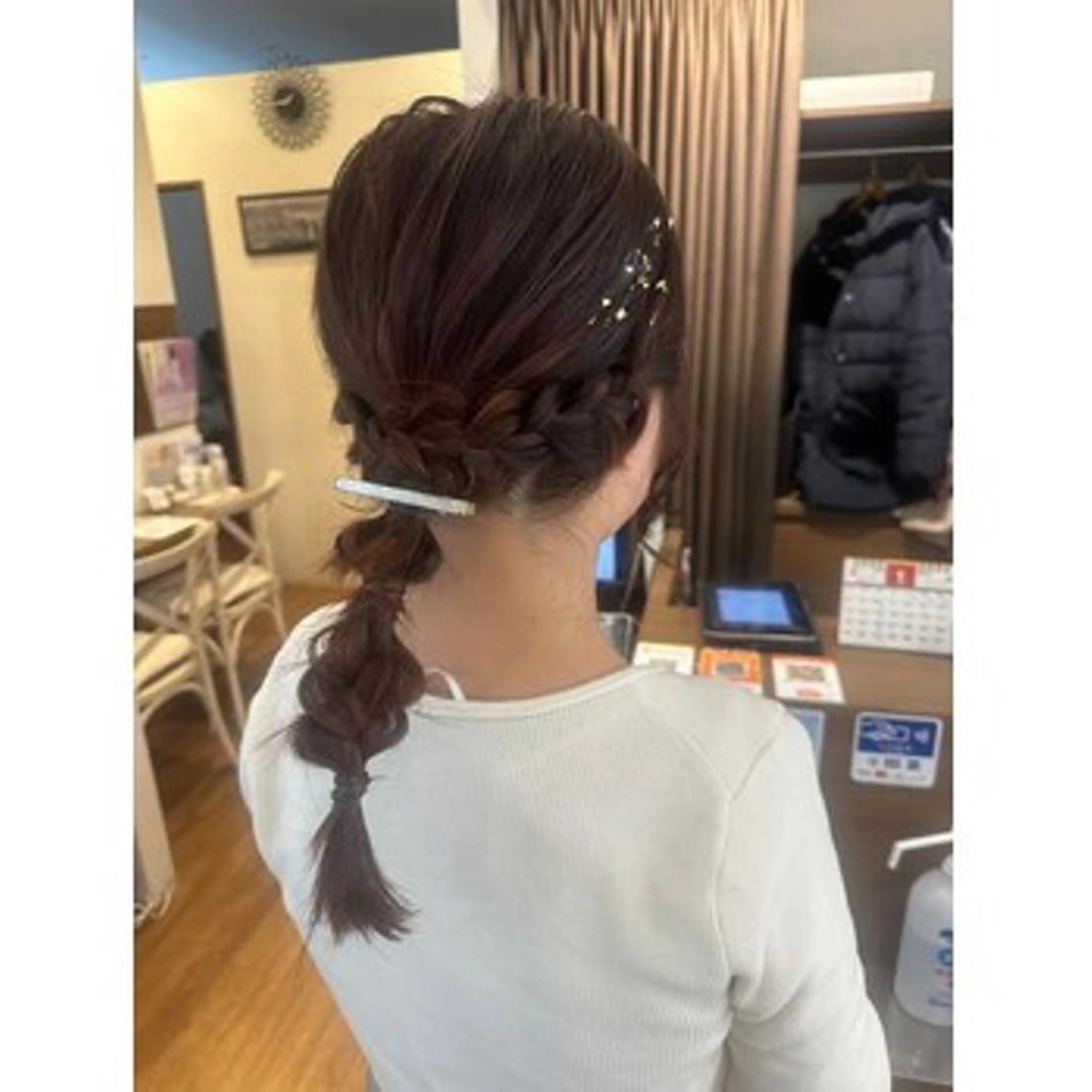 簡単おまかせヘアセット♪¥3500の写真