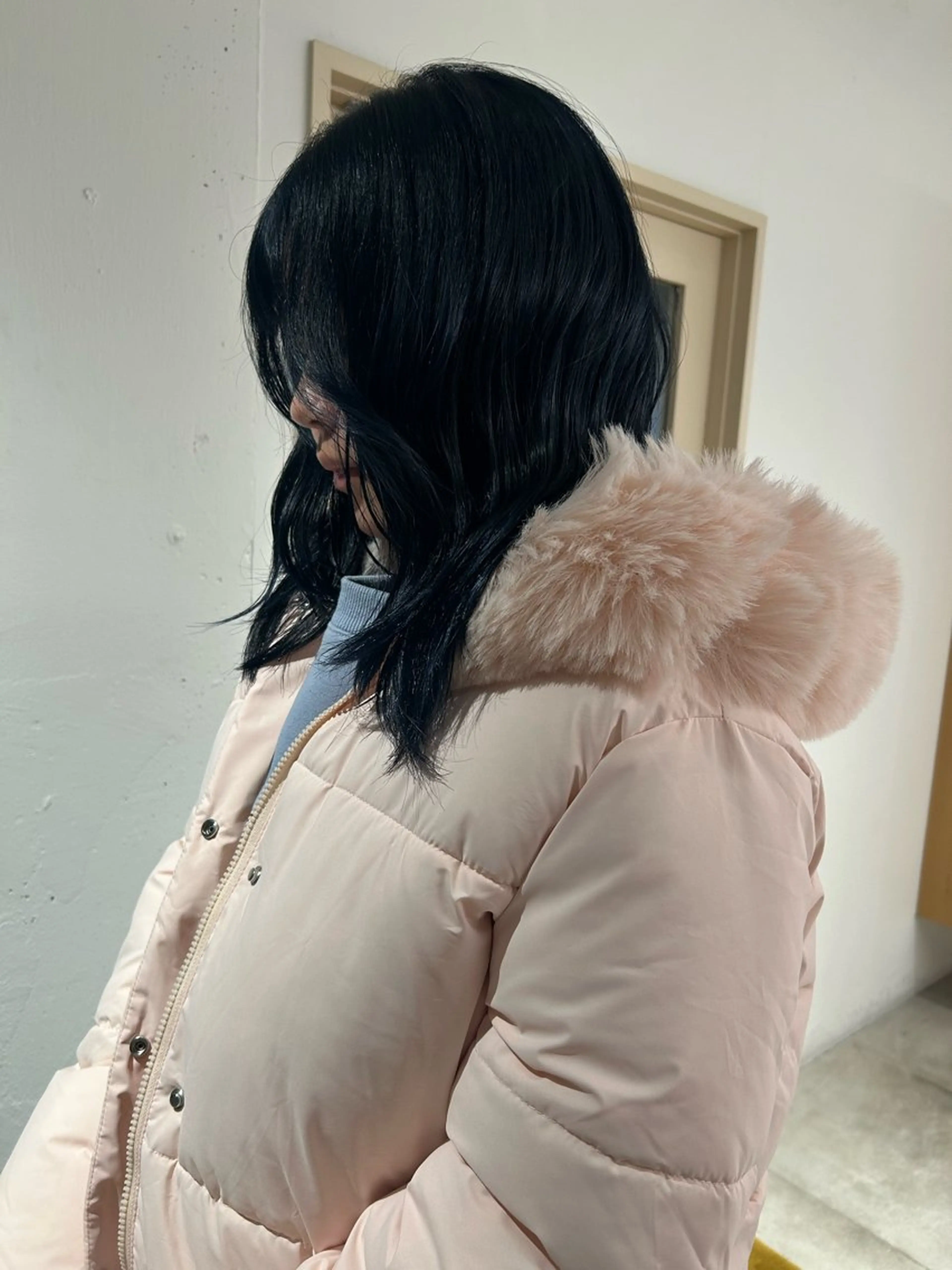 セミロング カラー カット ヘアカラー トリートメント ケアパーマ/ケアブリ ーチdaisukeのヘアスタイル