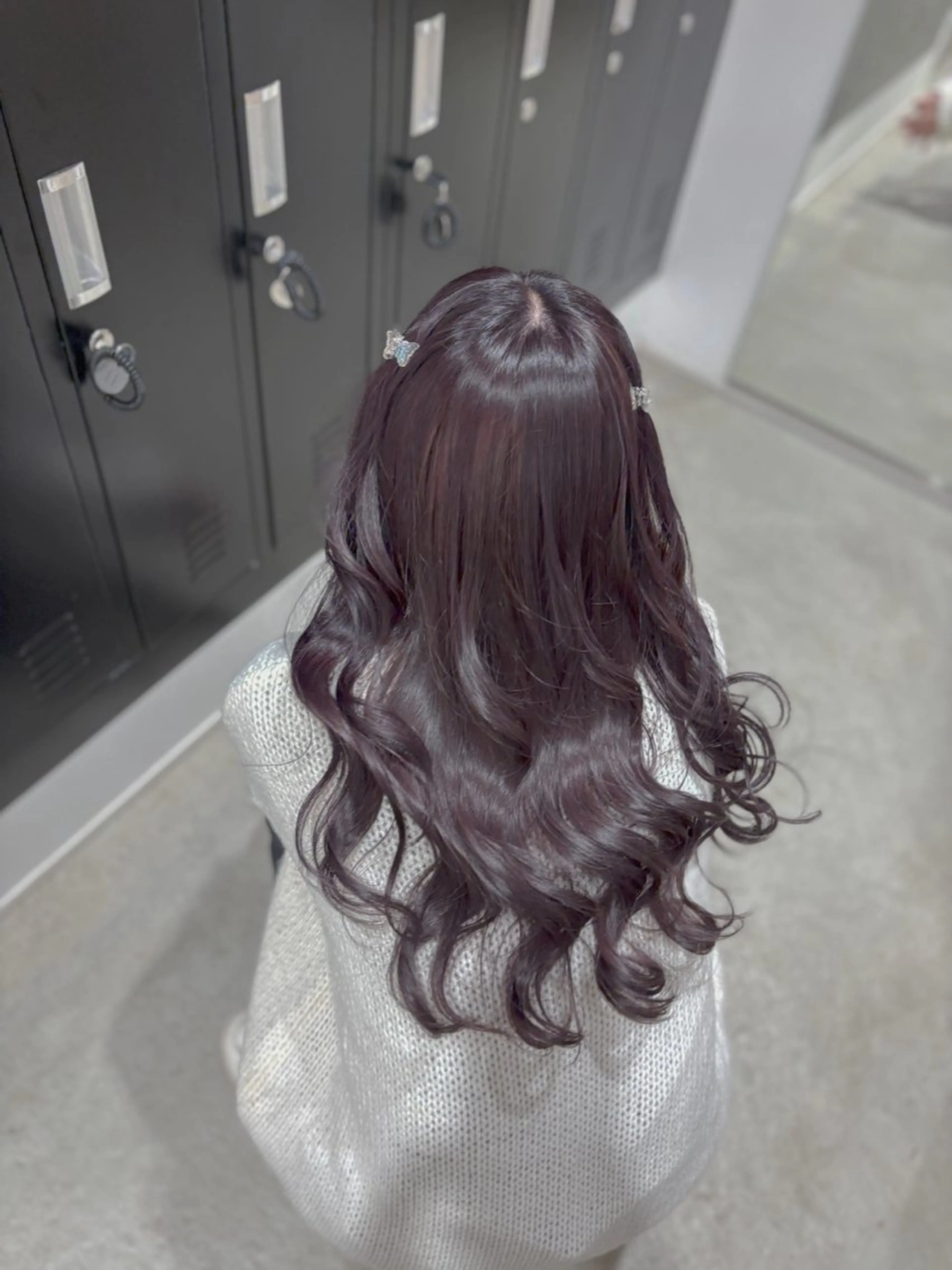 ロング ヘアカラー 須藤 萌のヘアスタイル